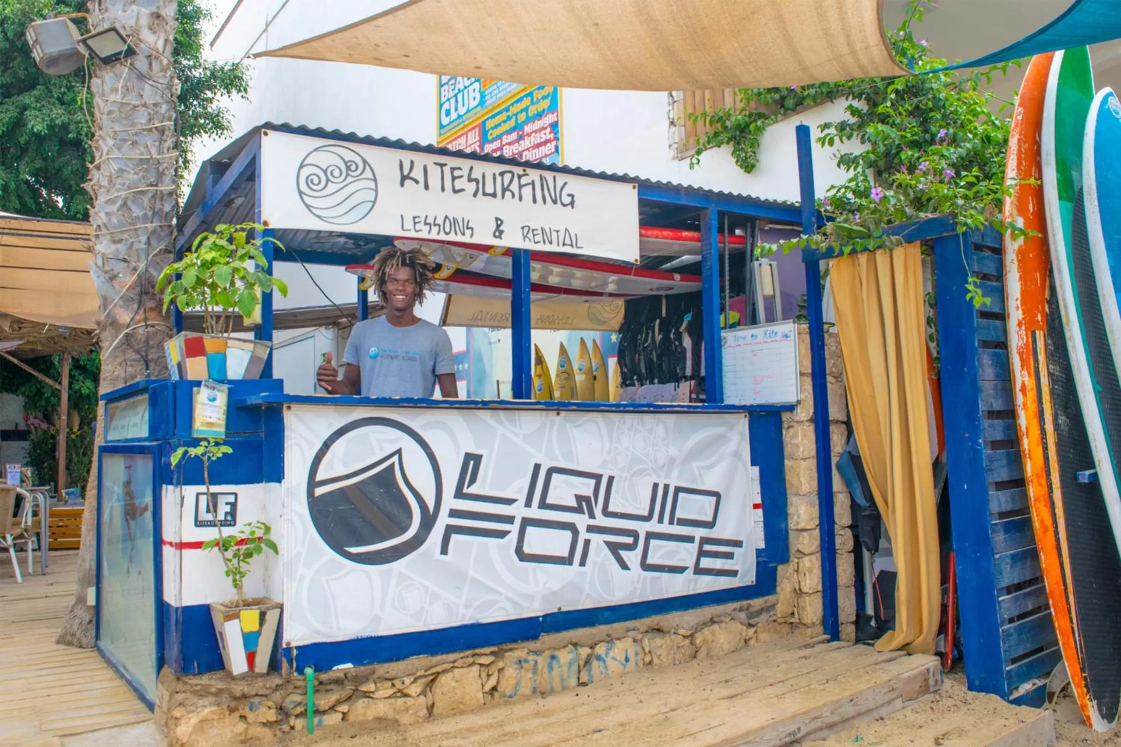 On-site shops, Property Logo/Sign in Sal Beach Club