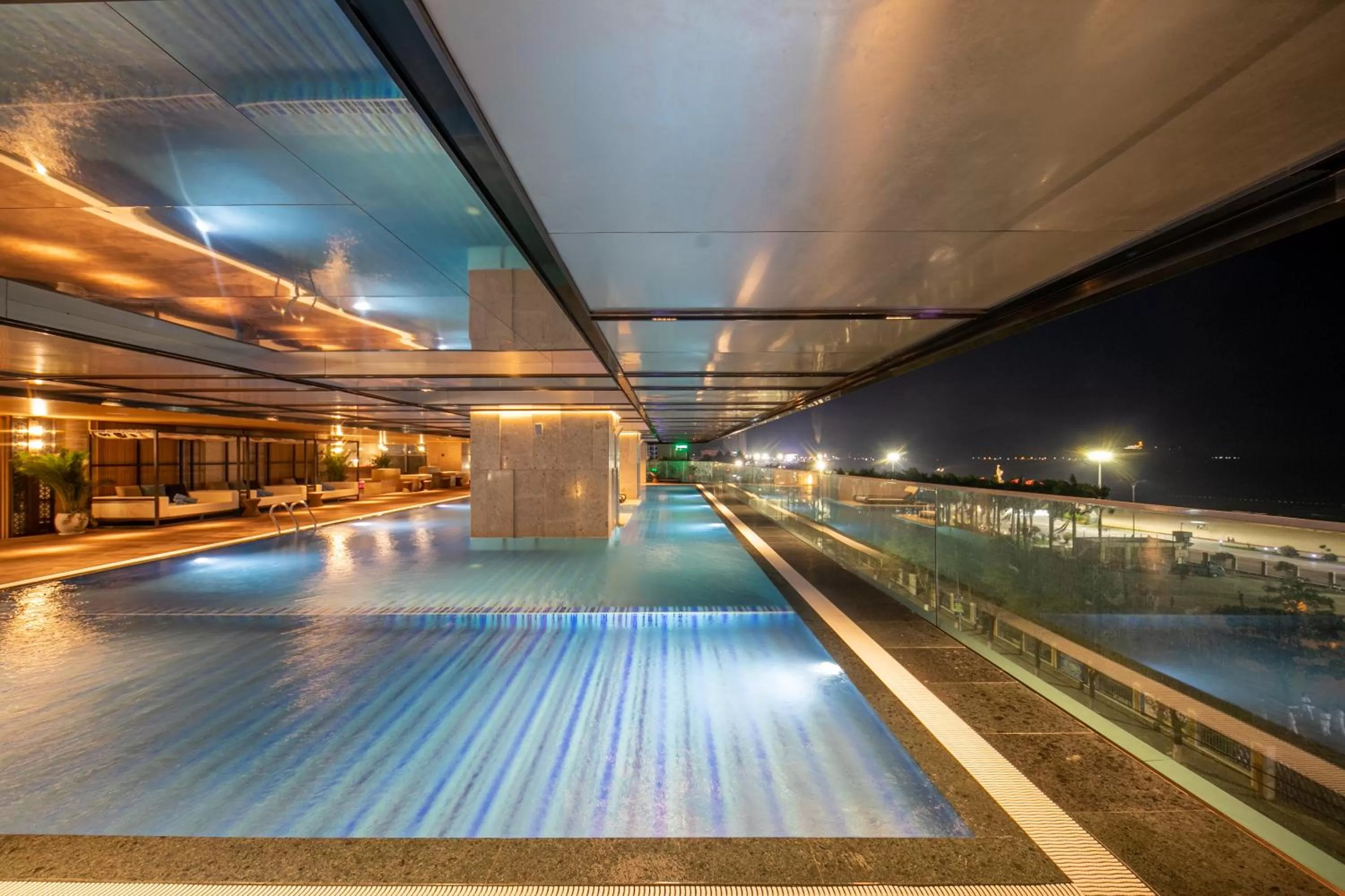 Pool view in Grand Hyams Hotel - Quy Nhon Beach