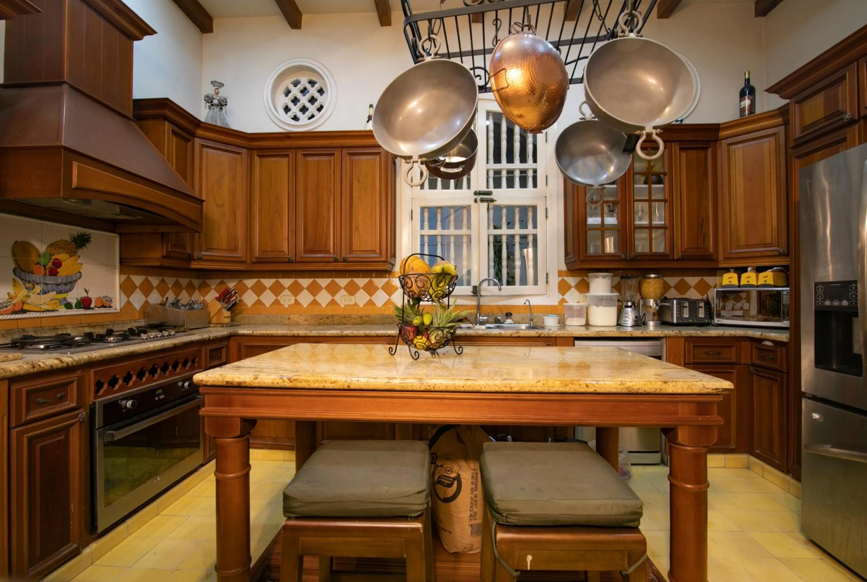 Kitchen or kitchenette in Hotel Boutique Castillo Ines Maria