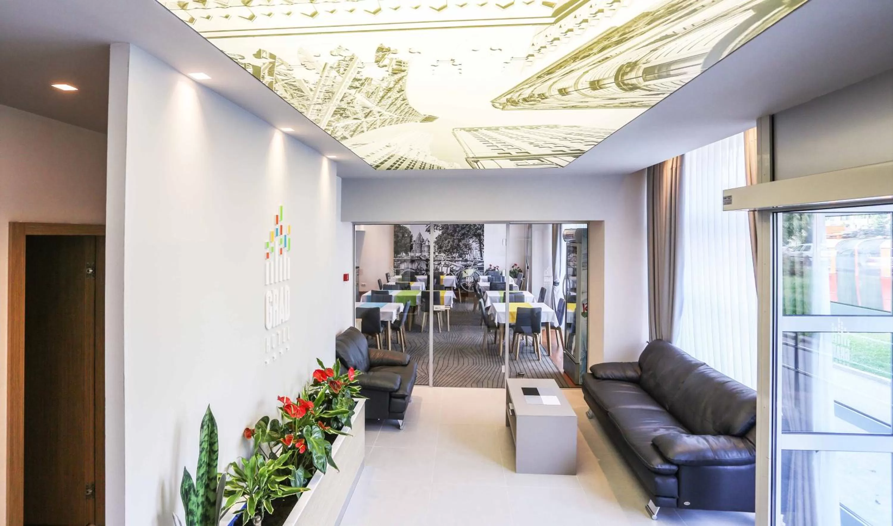 Lobby or reception in Hotel Grad