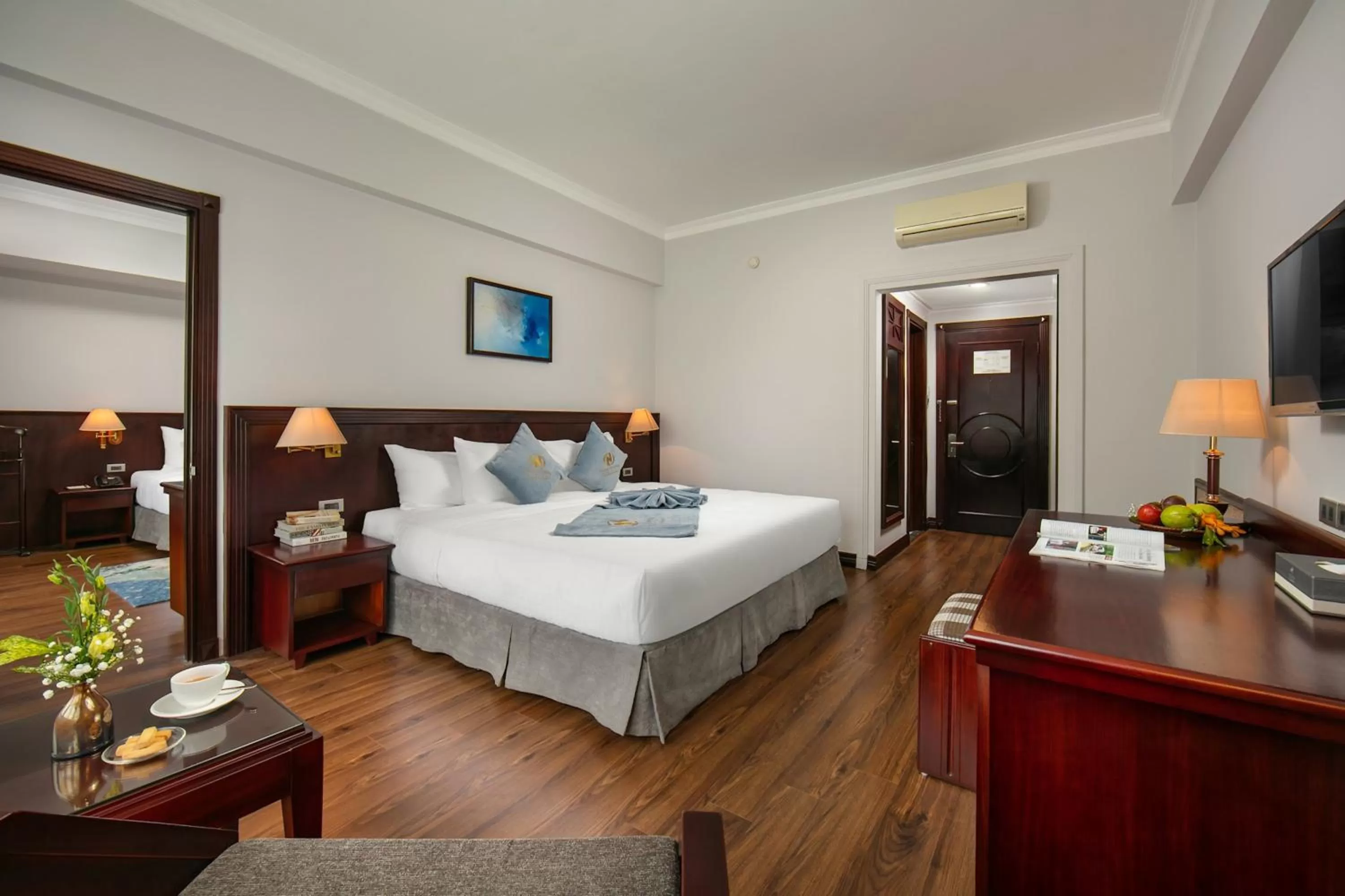 Photo of the whole room, Bed in The Tray Hotel Hai Phong