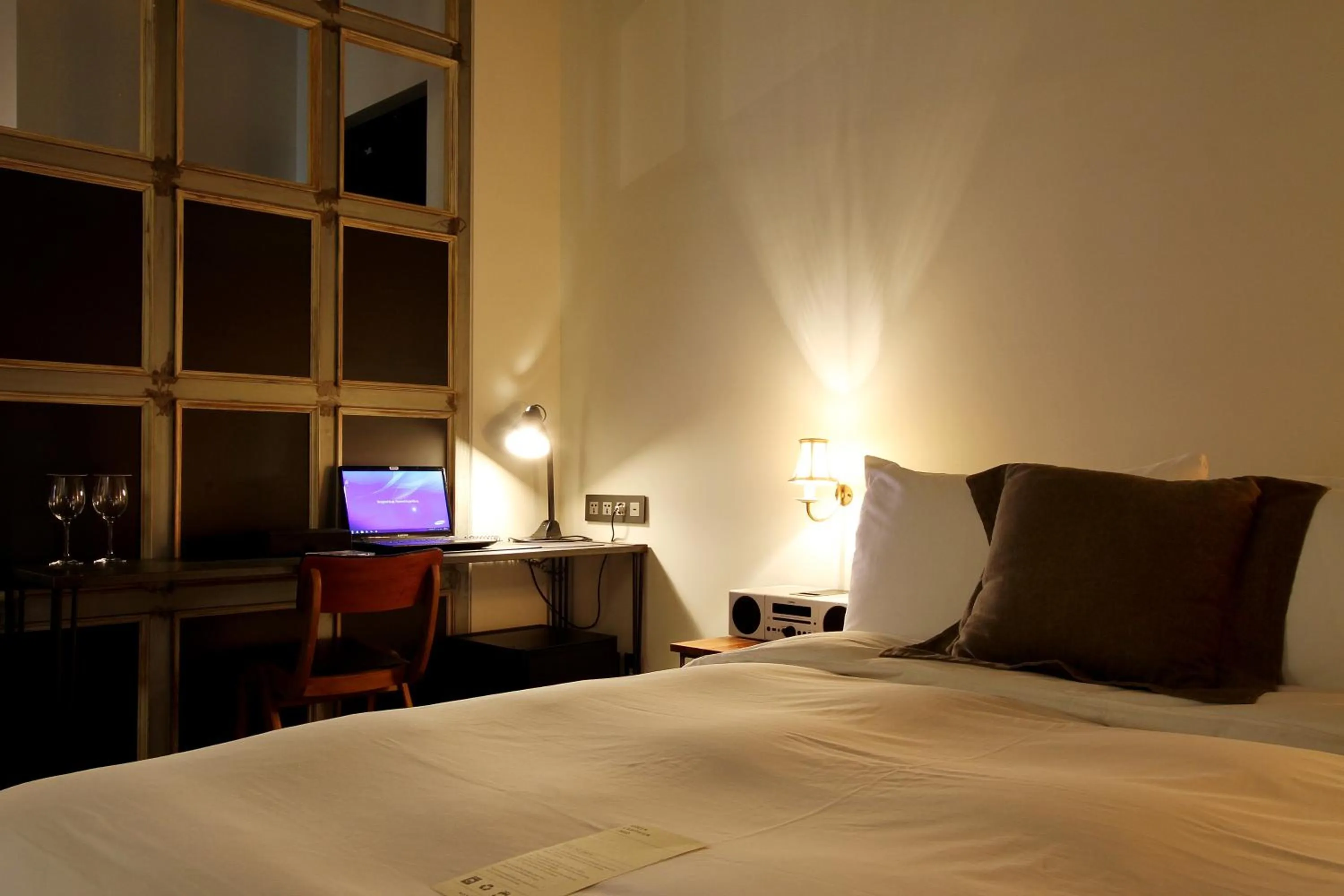 Decorative detail, Bed in Boutique Hotel Loft