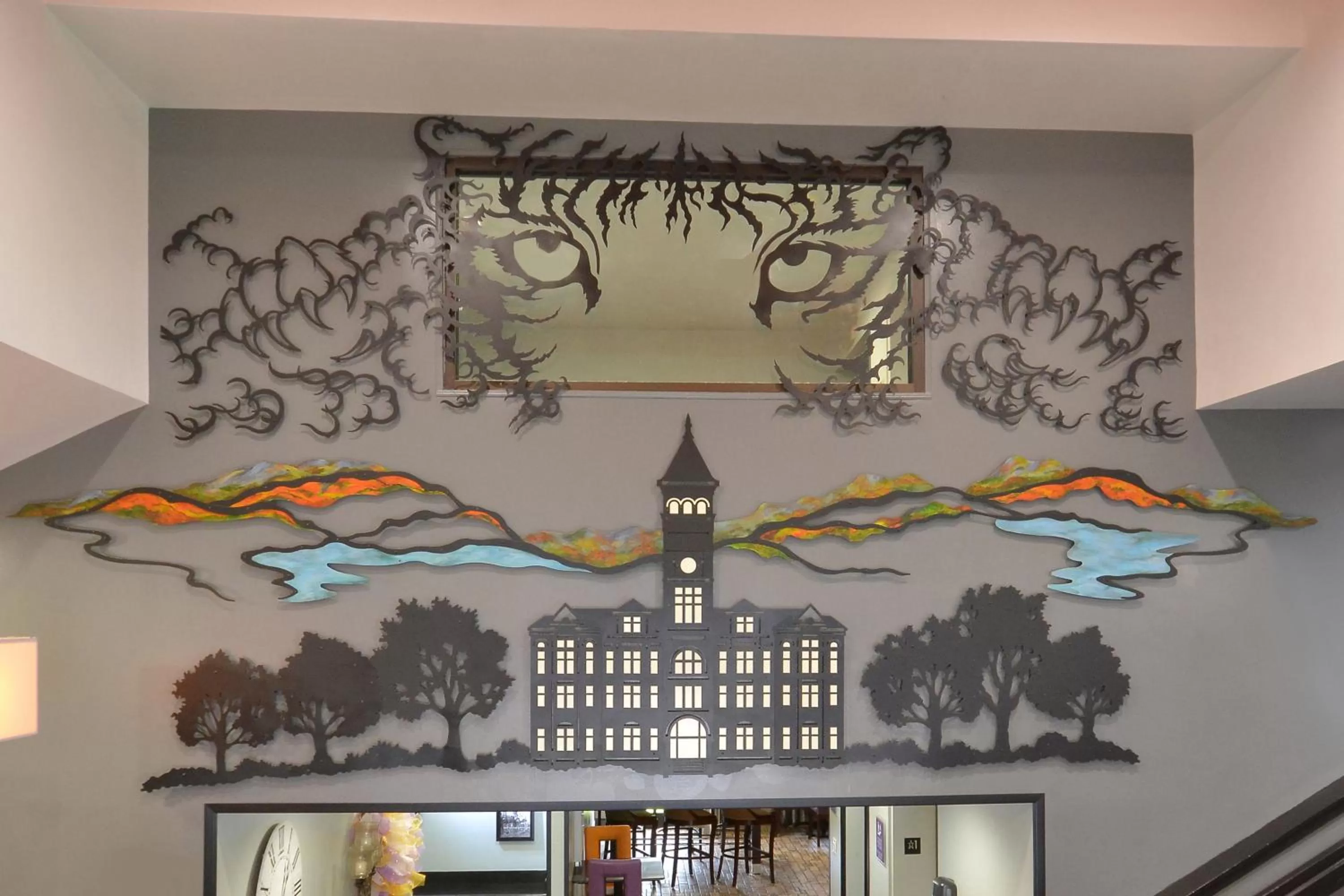 Decorative detail in Inn at Clemson