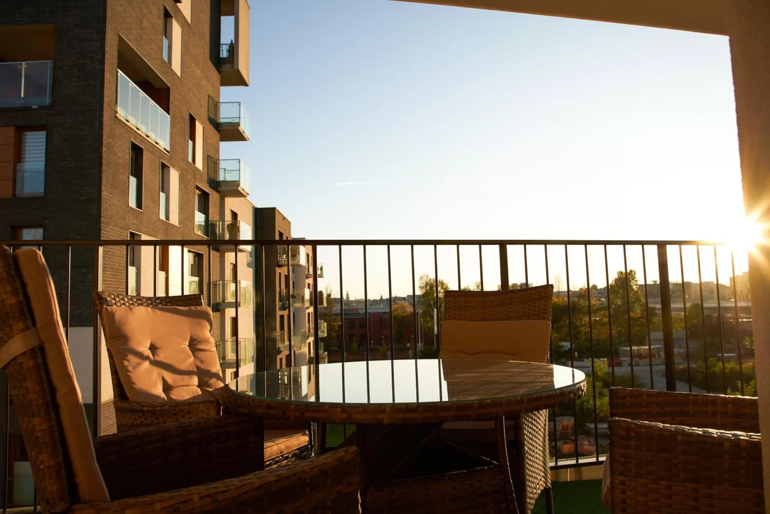 Balcony/Terrace in Jacuzzi SPA Prestige
