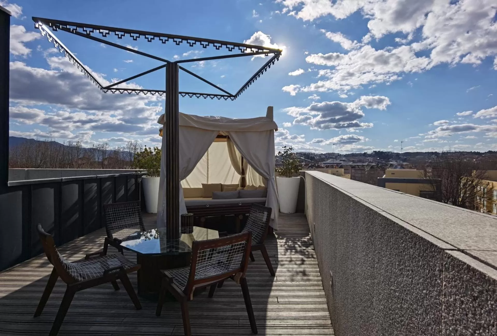 Balcony/Terrace in Castelo Hotel