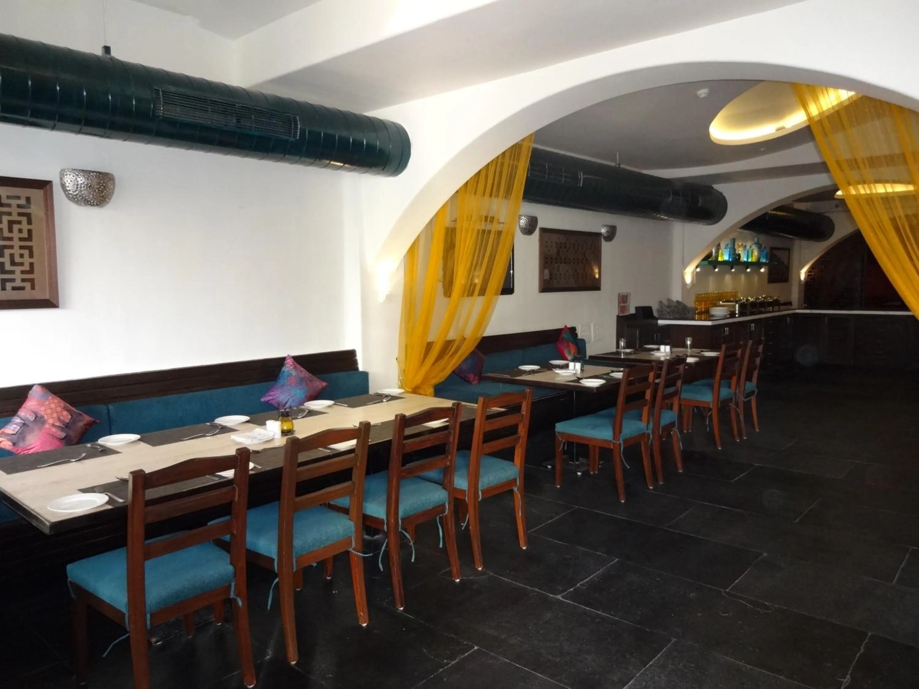 Restaurant/places to eat in The Purple Leaf Hotels