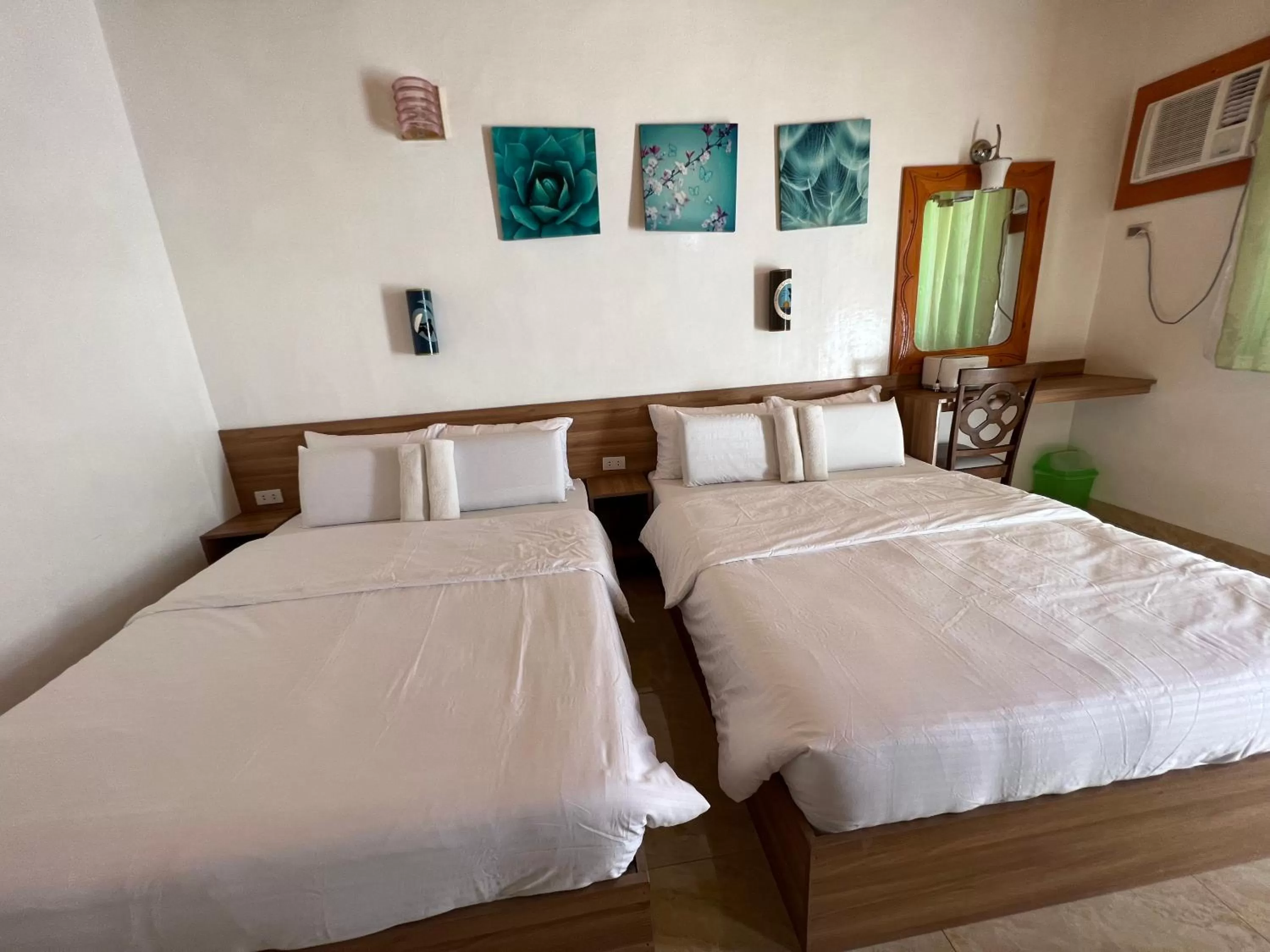 Bed in Ging-Ging Hotel And Resort