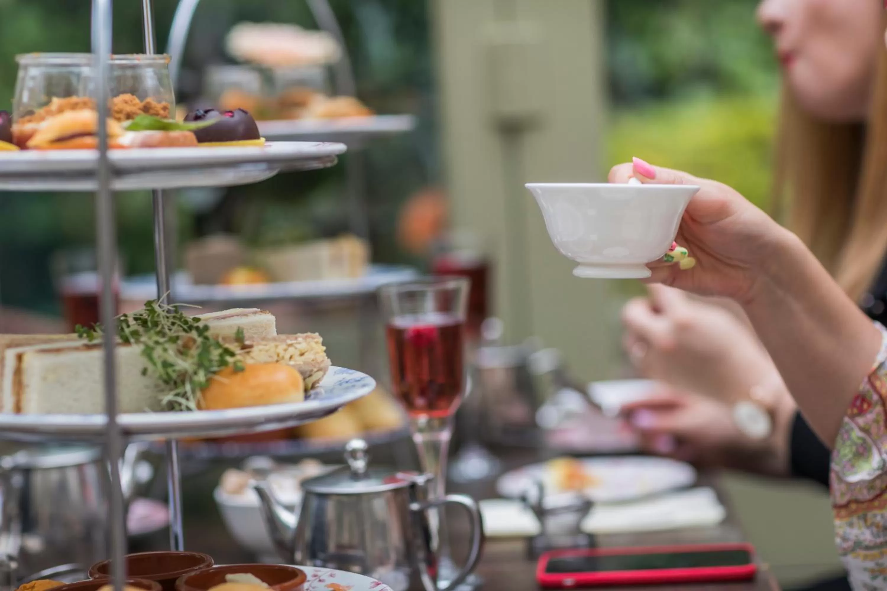 Food and drinks in Coombe Abbey Hotel