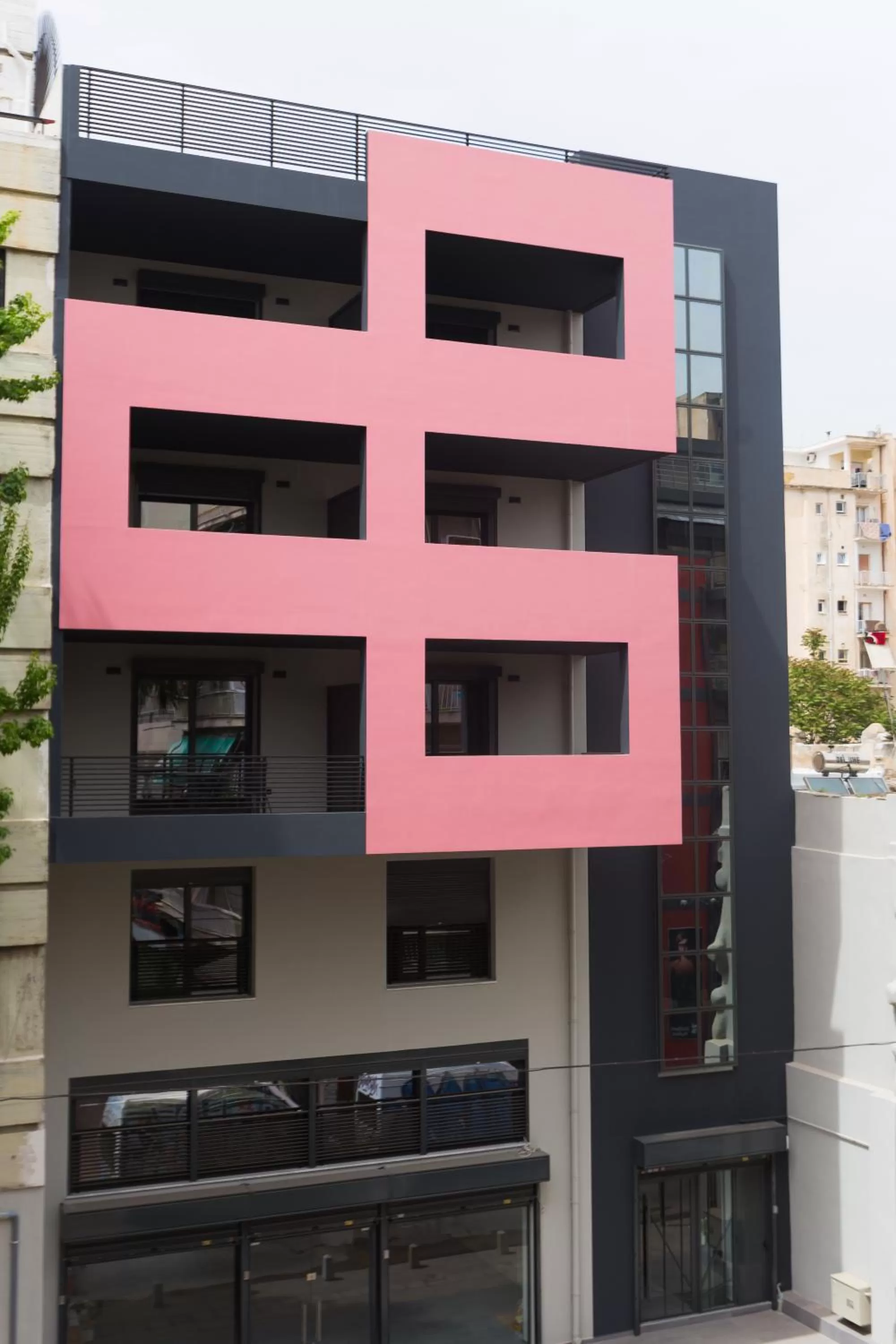 Property building in Athenian Central Apartments