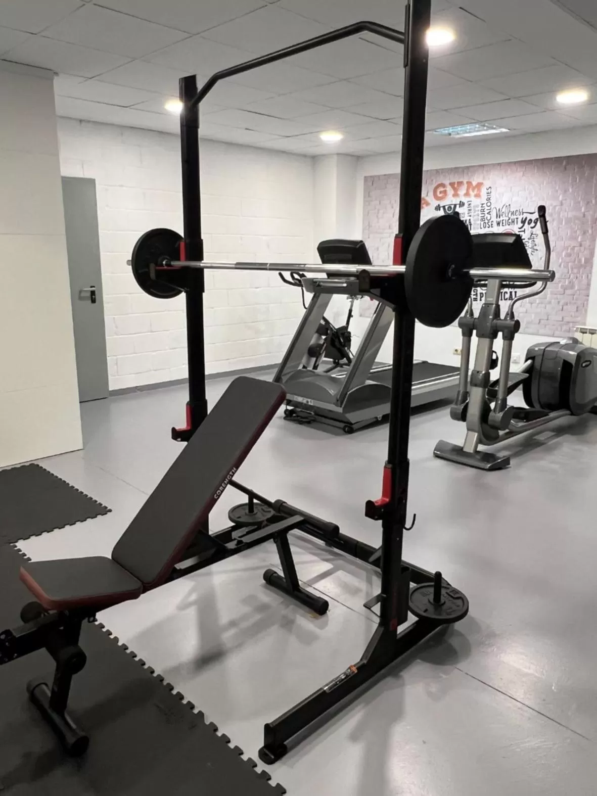 Fitness centre/facilities in Oca Villa de Avilés Hotel