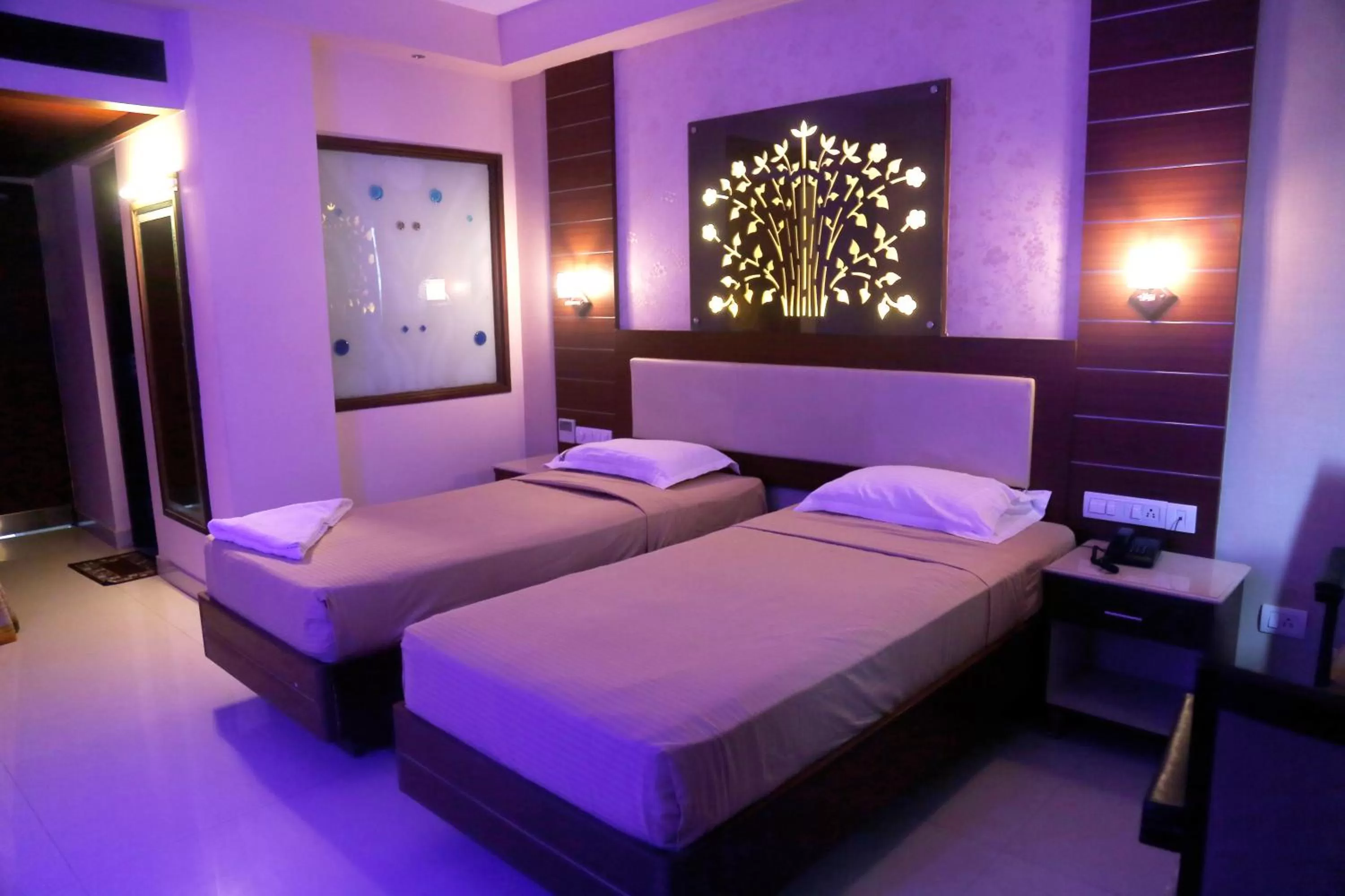 Bedroom, Bed in Maya Residency