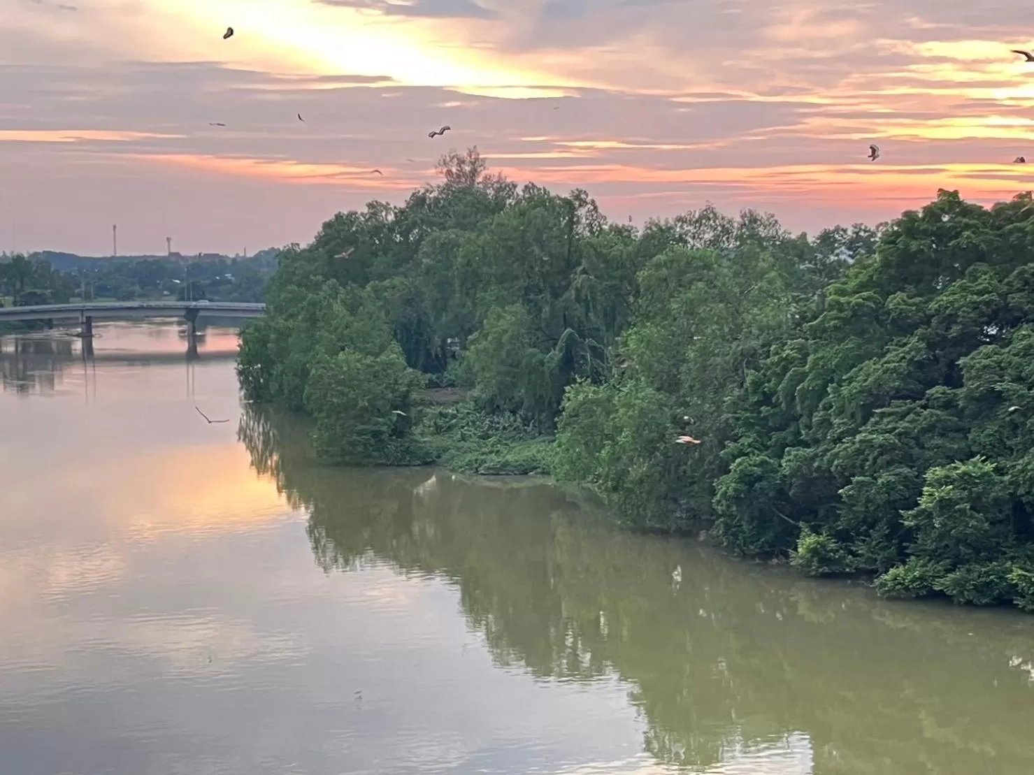 River view in USABAI Riverside Boutique Hotel