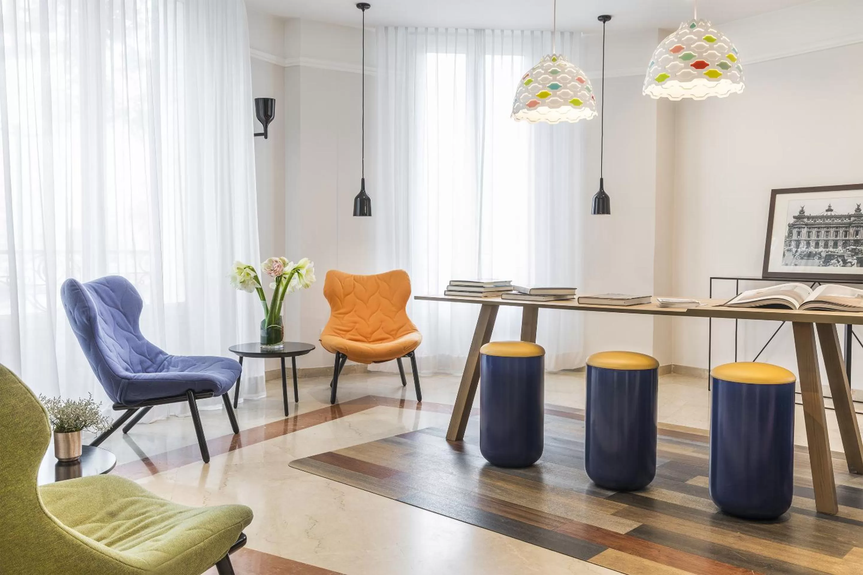 Seating area in Best Western Plus La Demeure