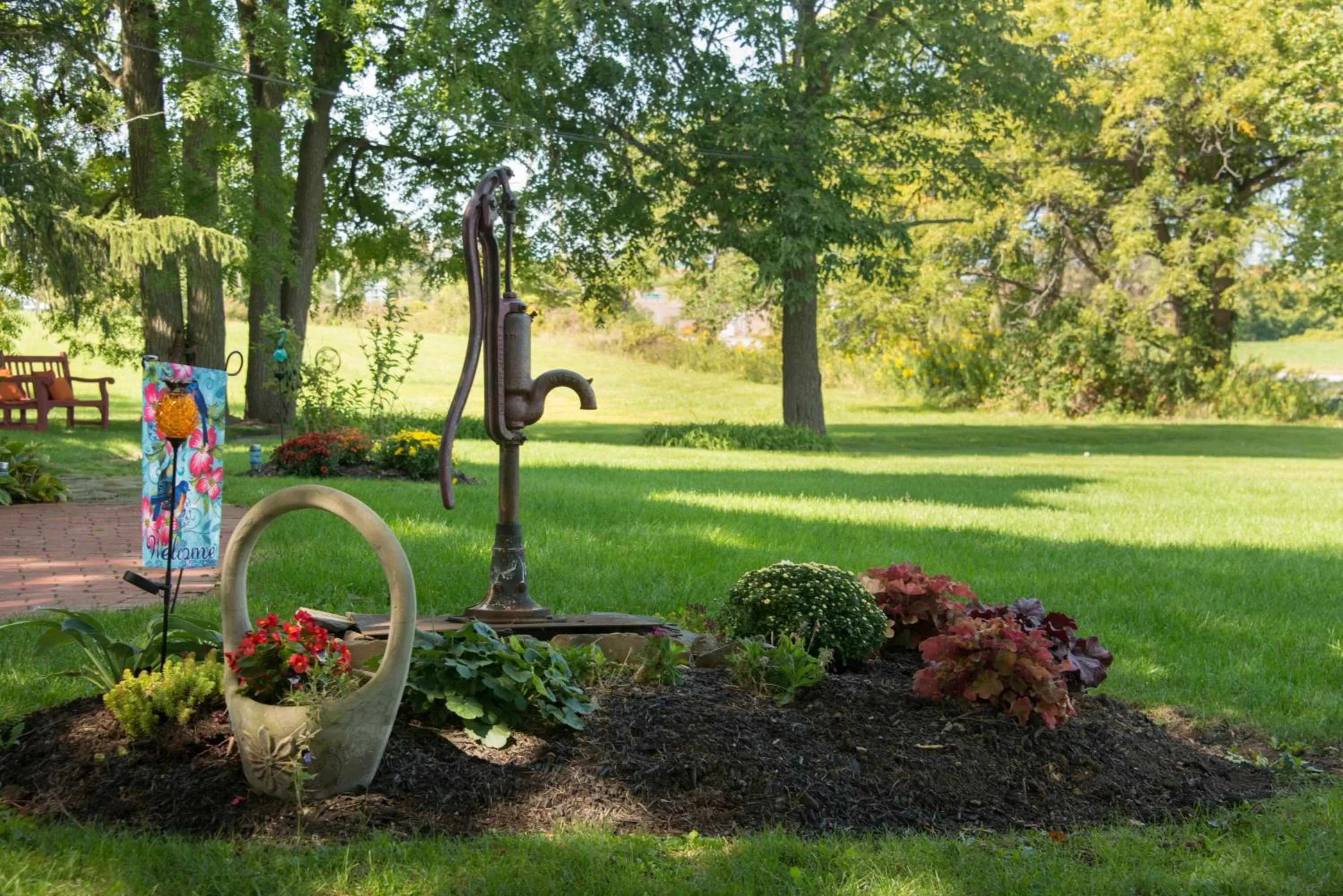 Garden in Sutherland House Victorian Bed and Breakfast