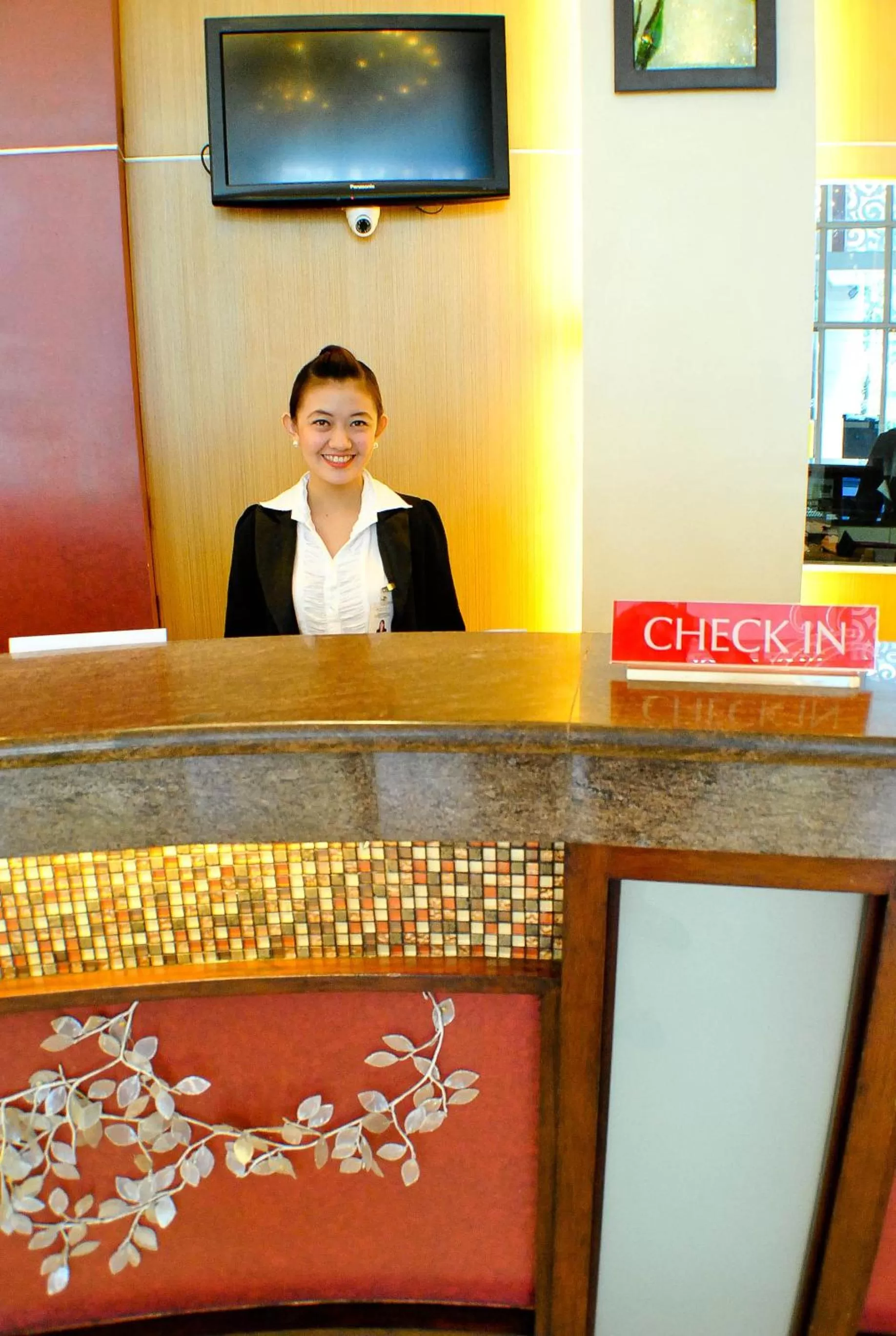 Staff in Hotel Elizabeth Cebu