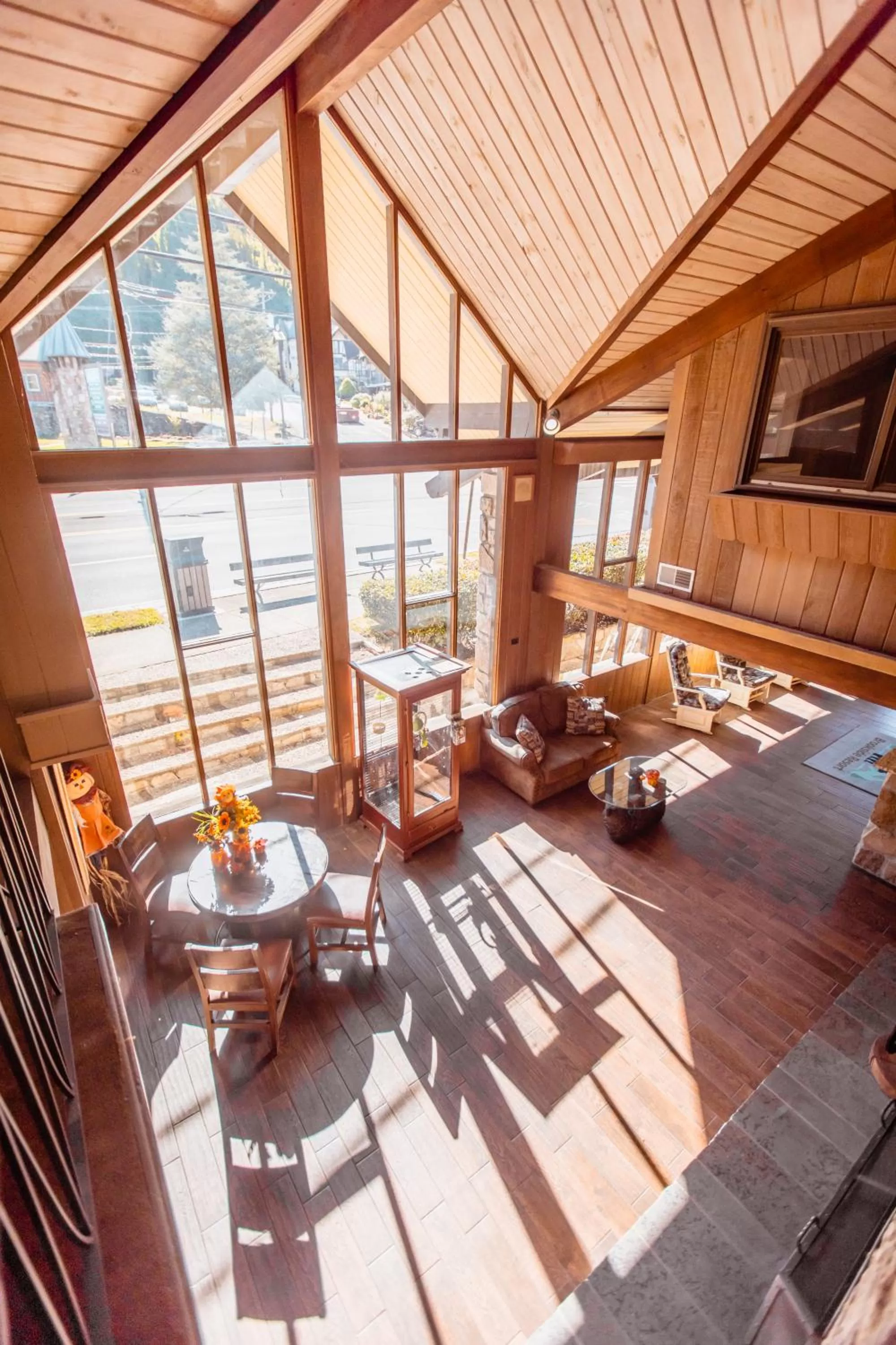 Lobby or reception in Brookside Lodge