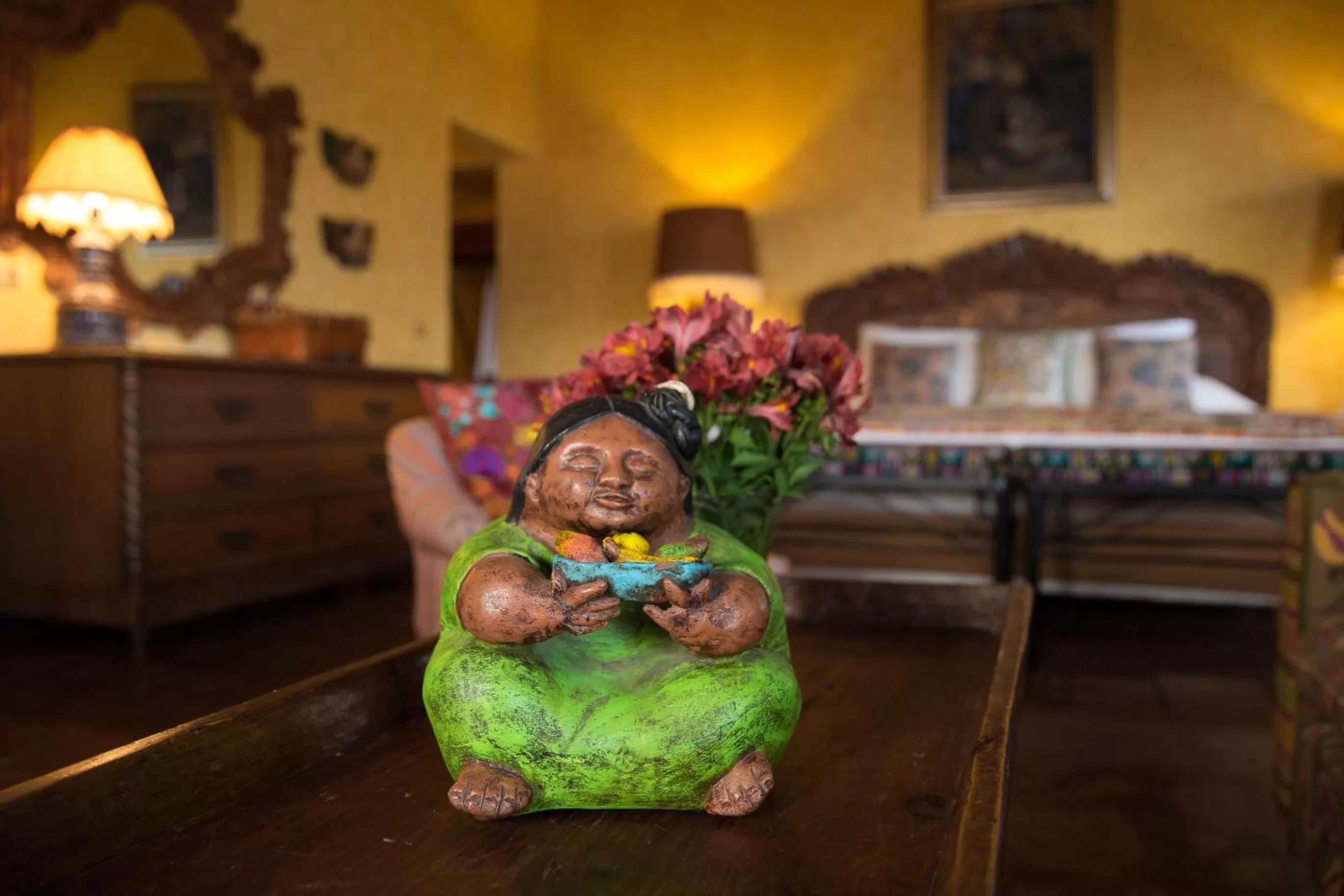 Decorative detail in Hotel Atitlan