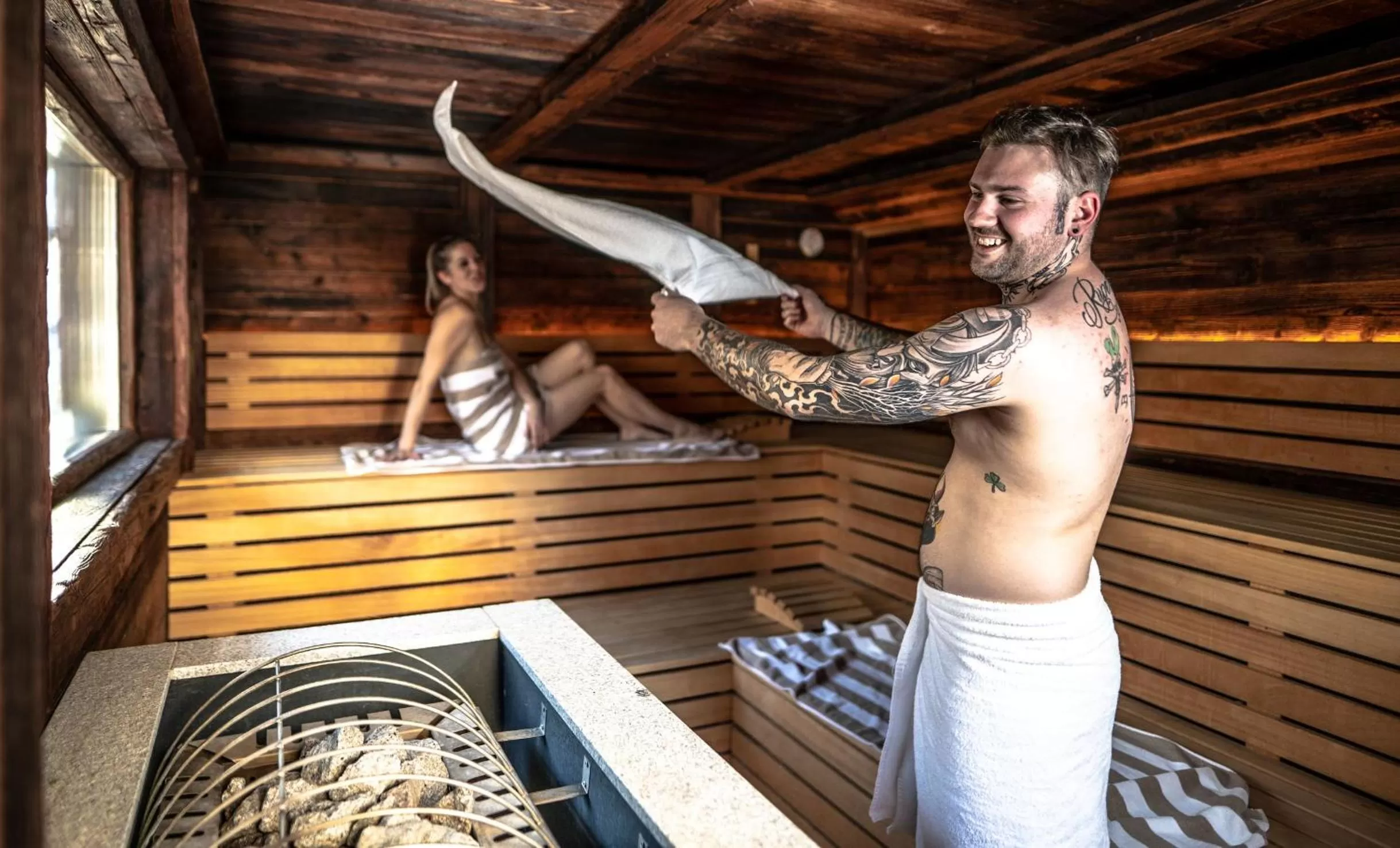 Sauna in Hotel Kaprunerhof
