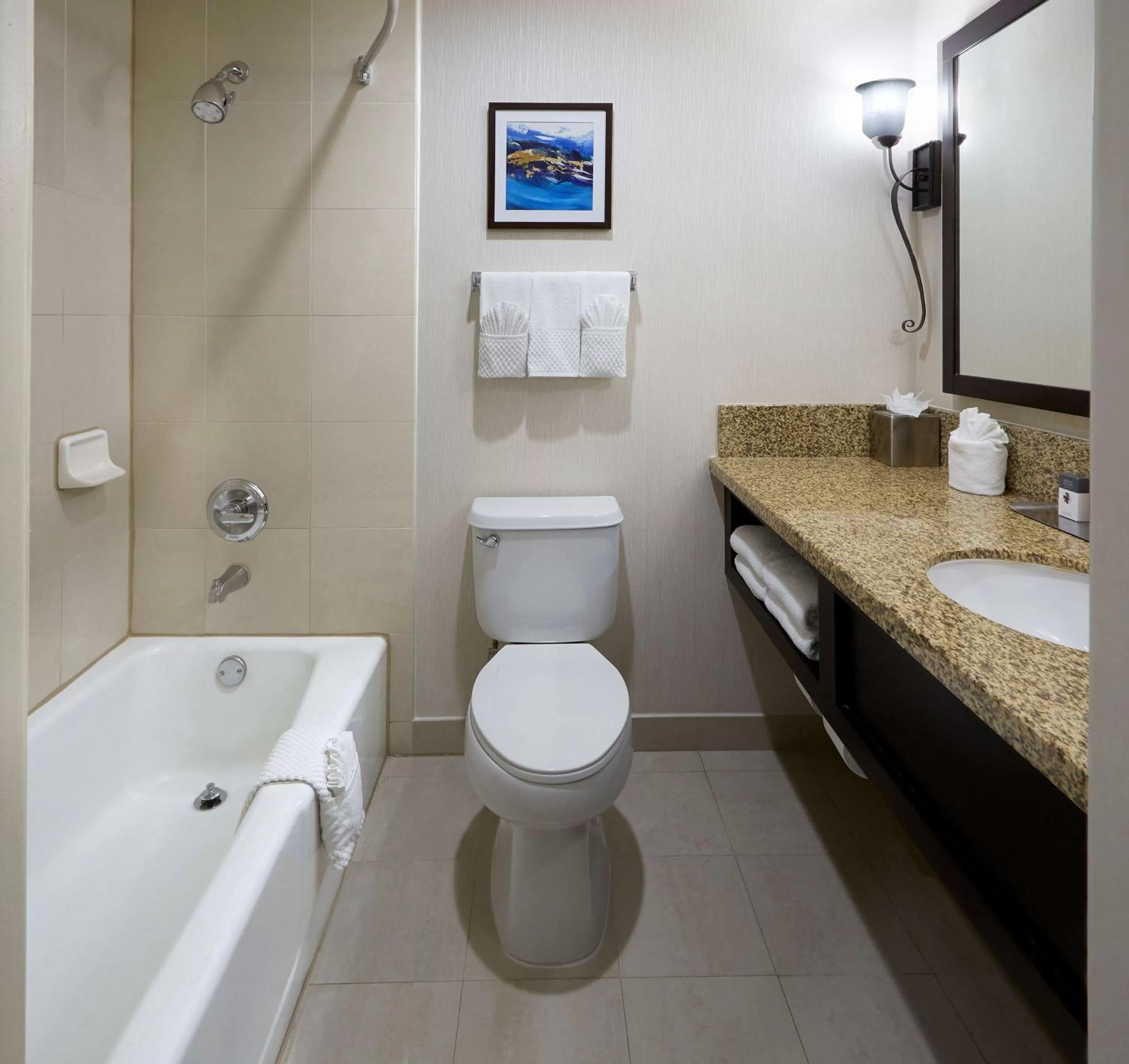 Bathroom in Homewood Suites by Hilton Sudbury