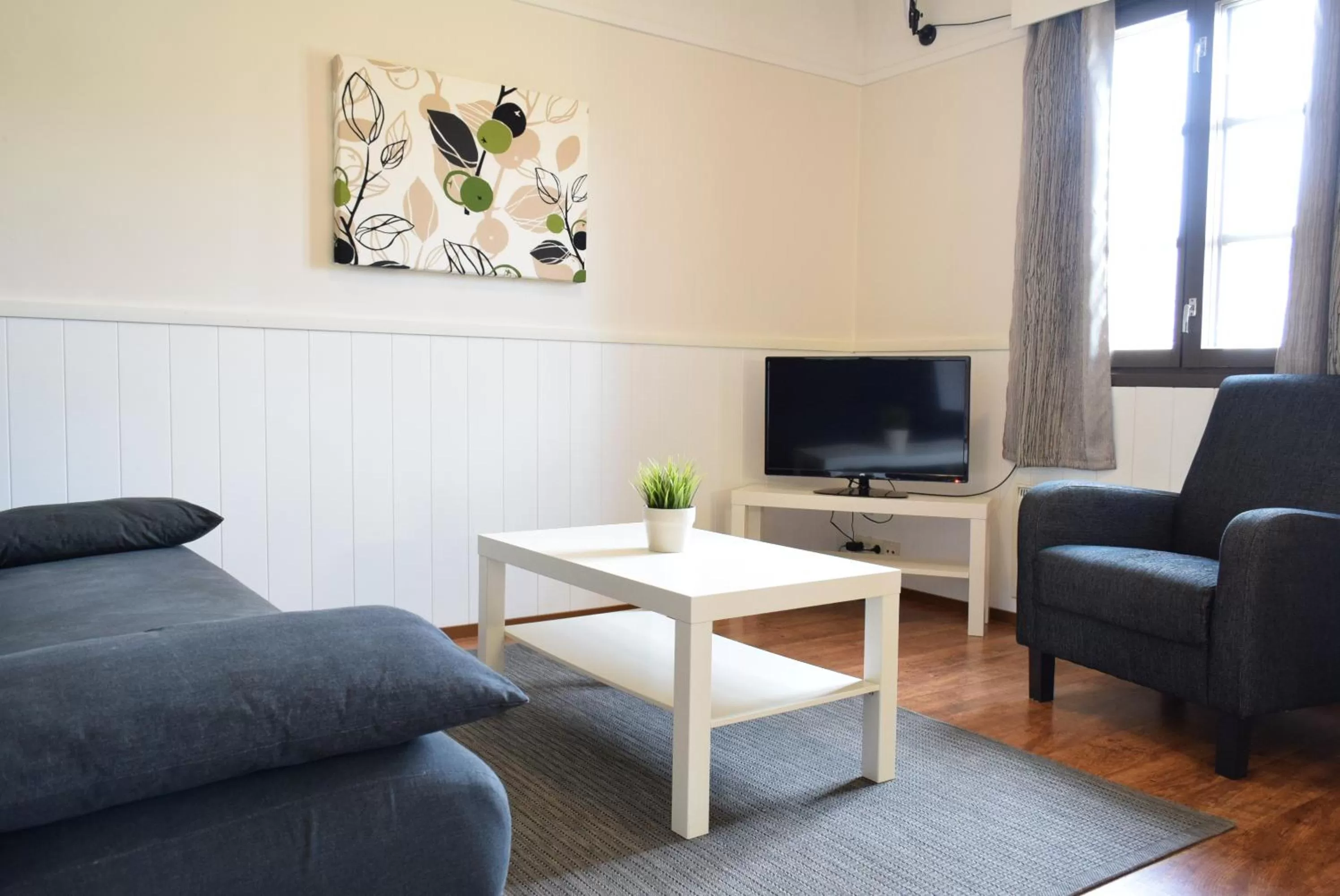 Living room in Visulahti Cottages