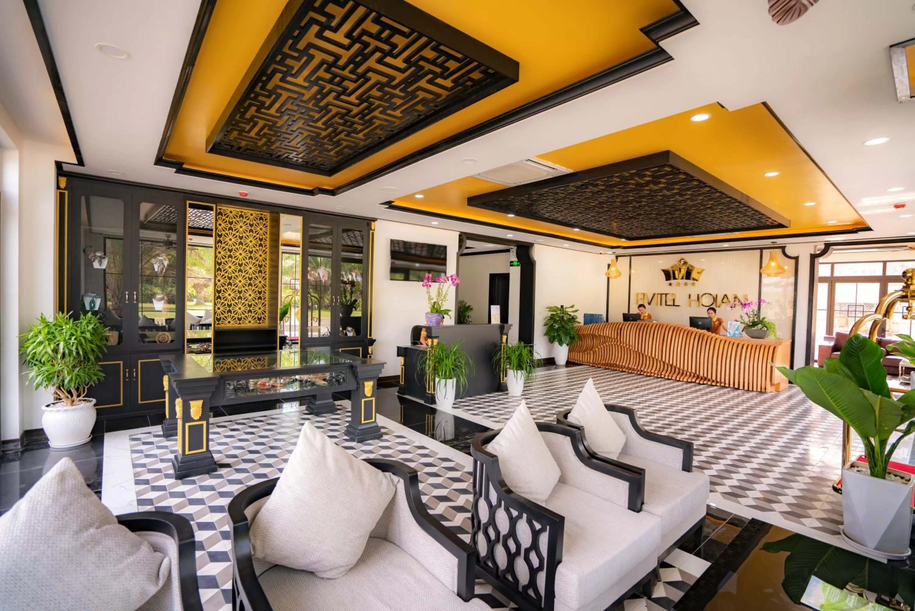Lobby or reception in Fivitel Hoi An Hotel