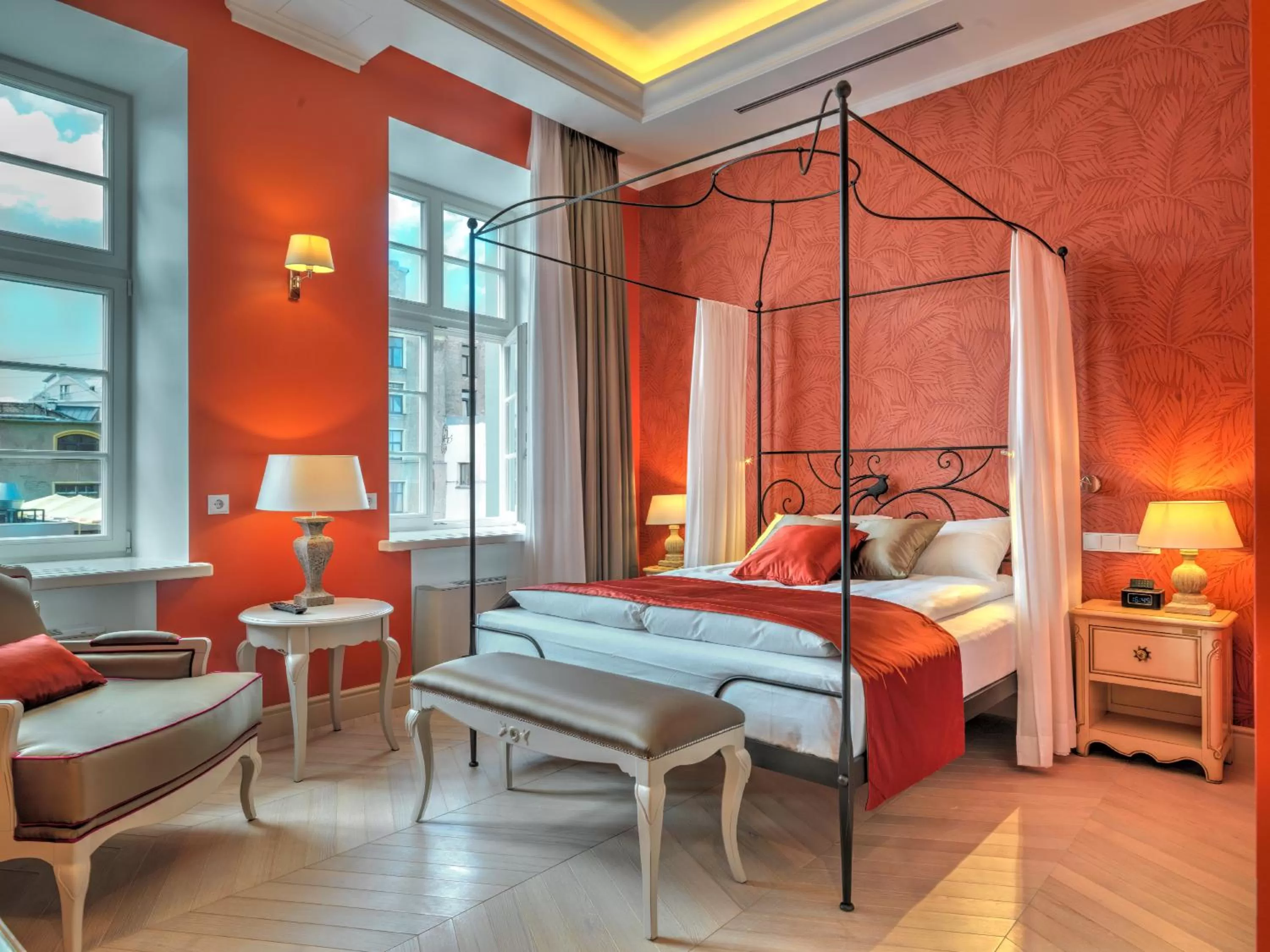 Bed in Relais Le Chevalier