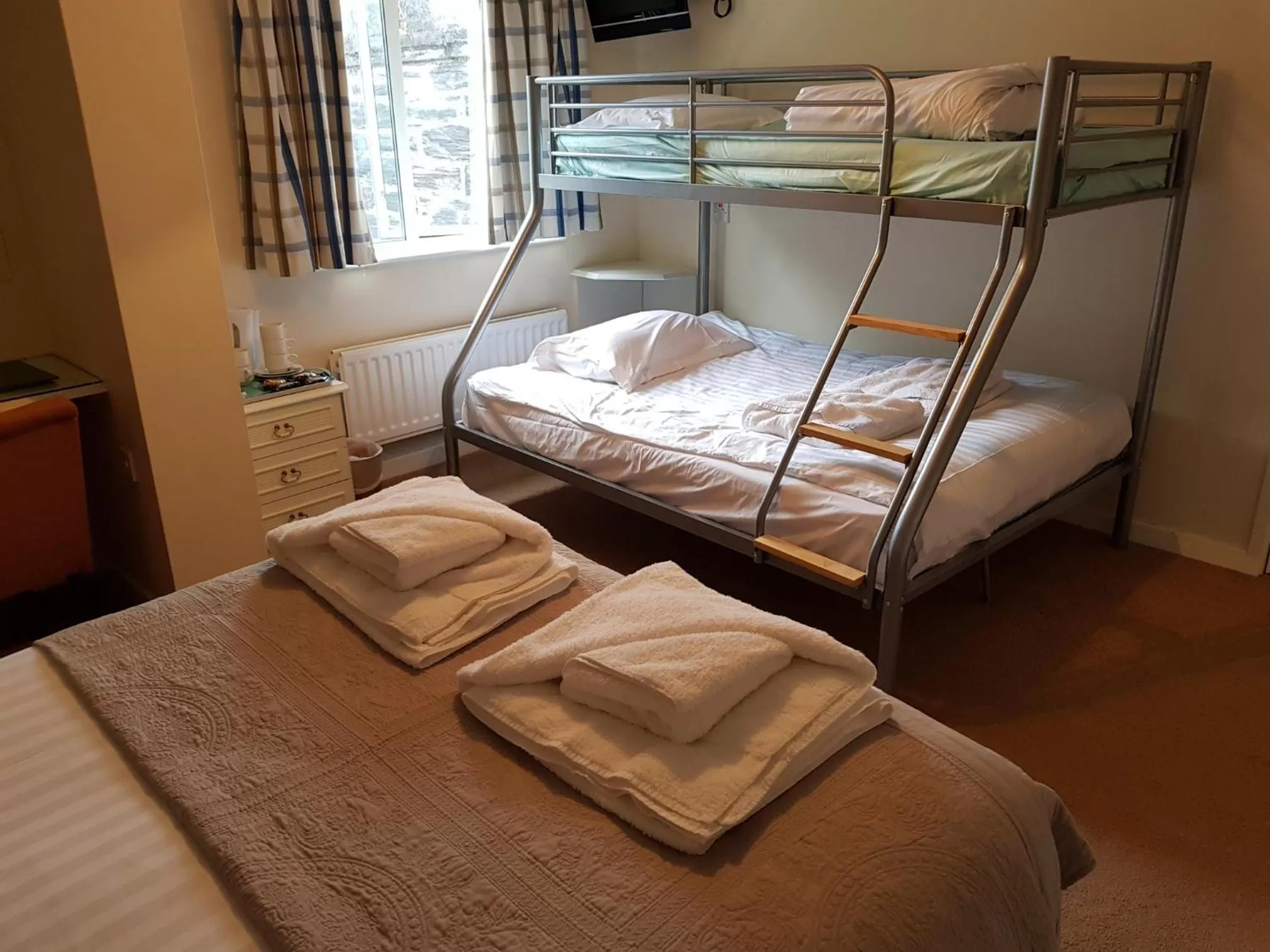 Bed in Glan Aber Hotel