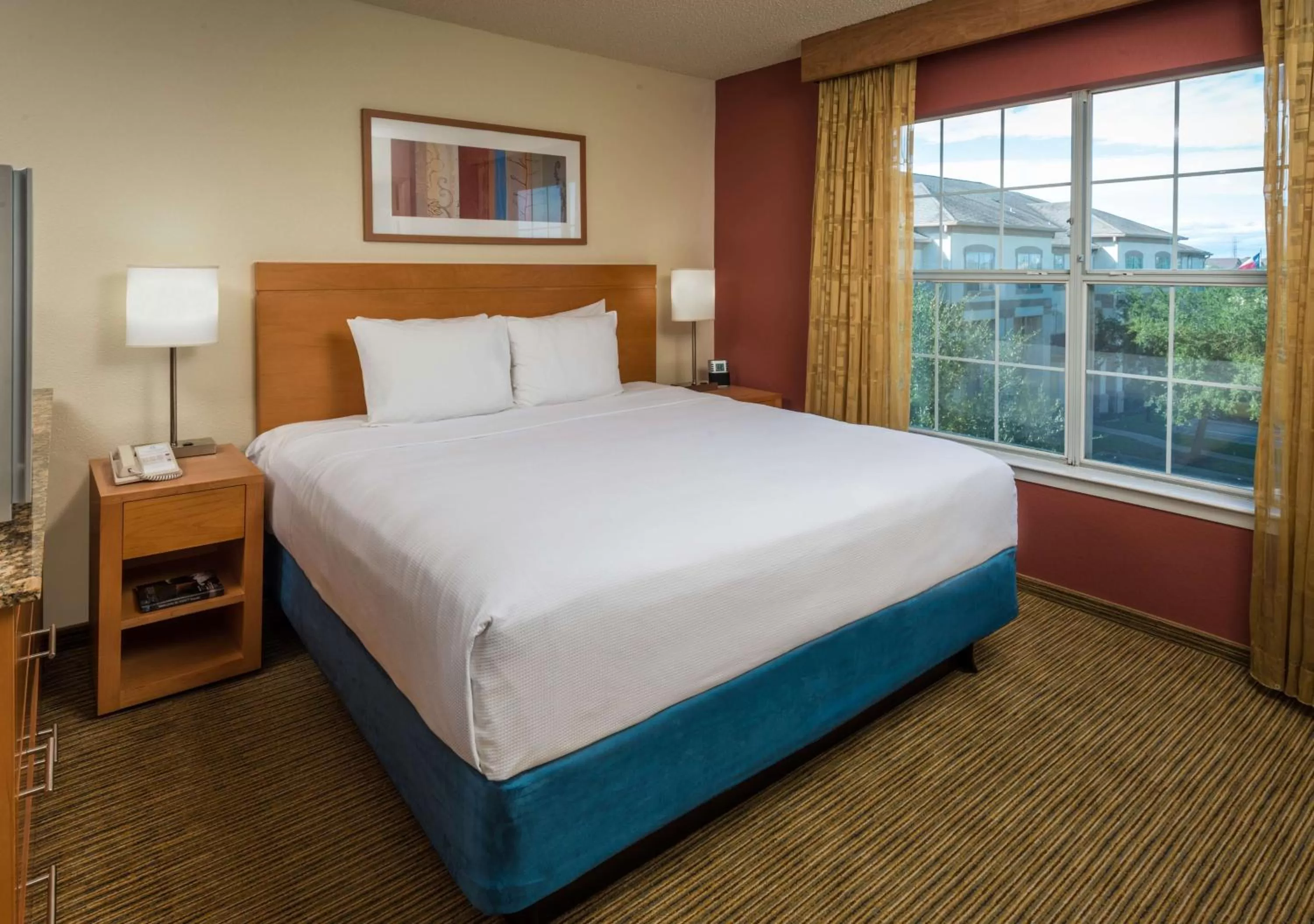 Photo of the whole room, Bed in Hyatt House Houston/Energy Corridor