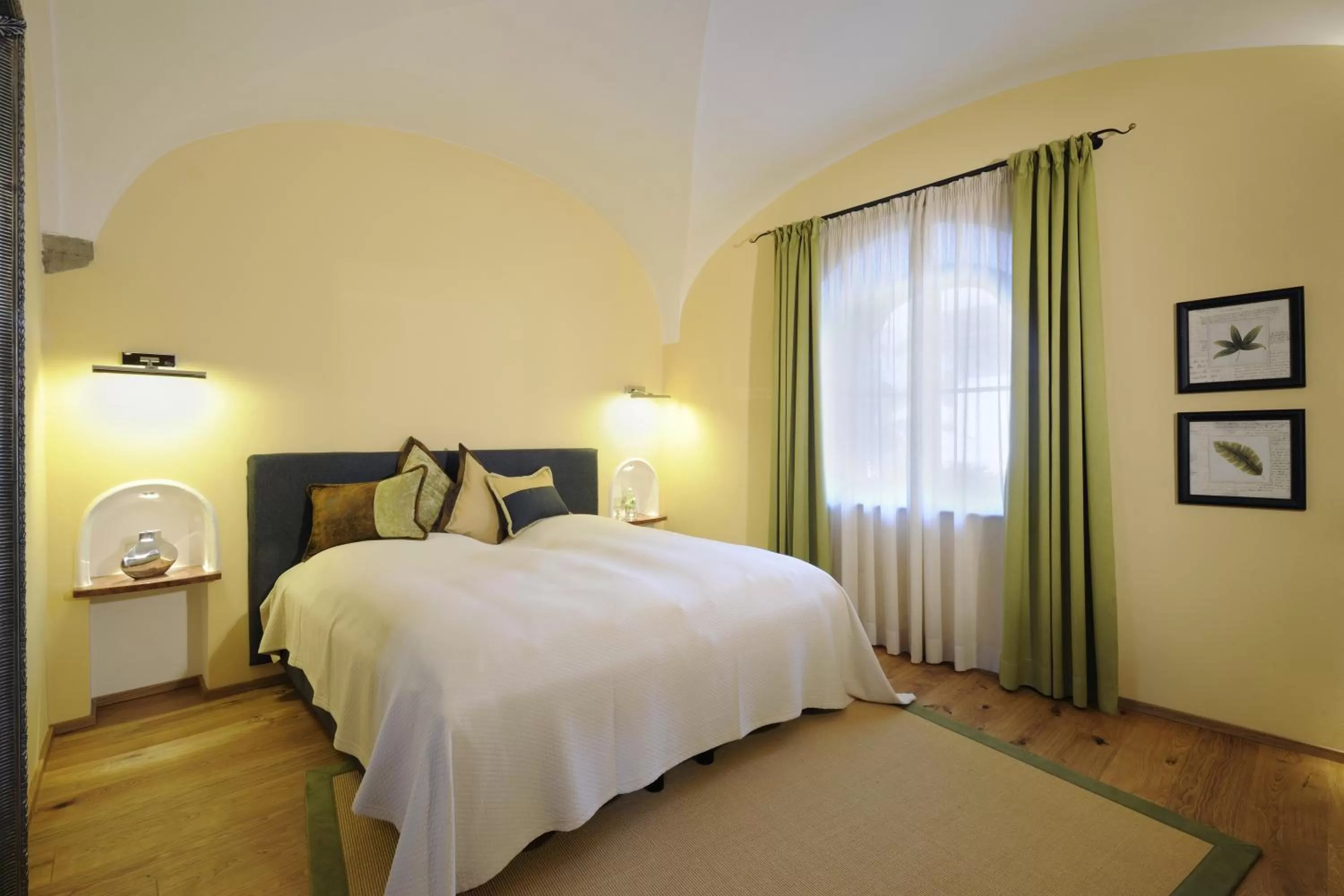 Bed in Hotel Gut Ising