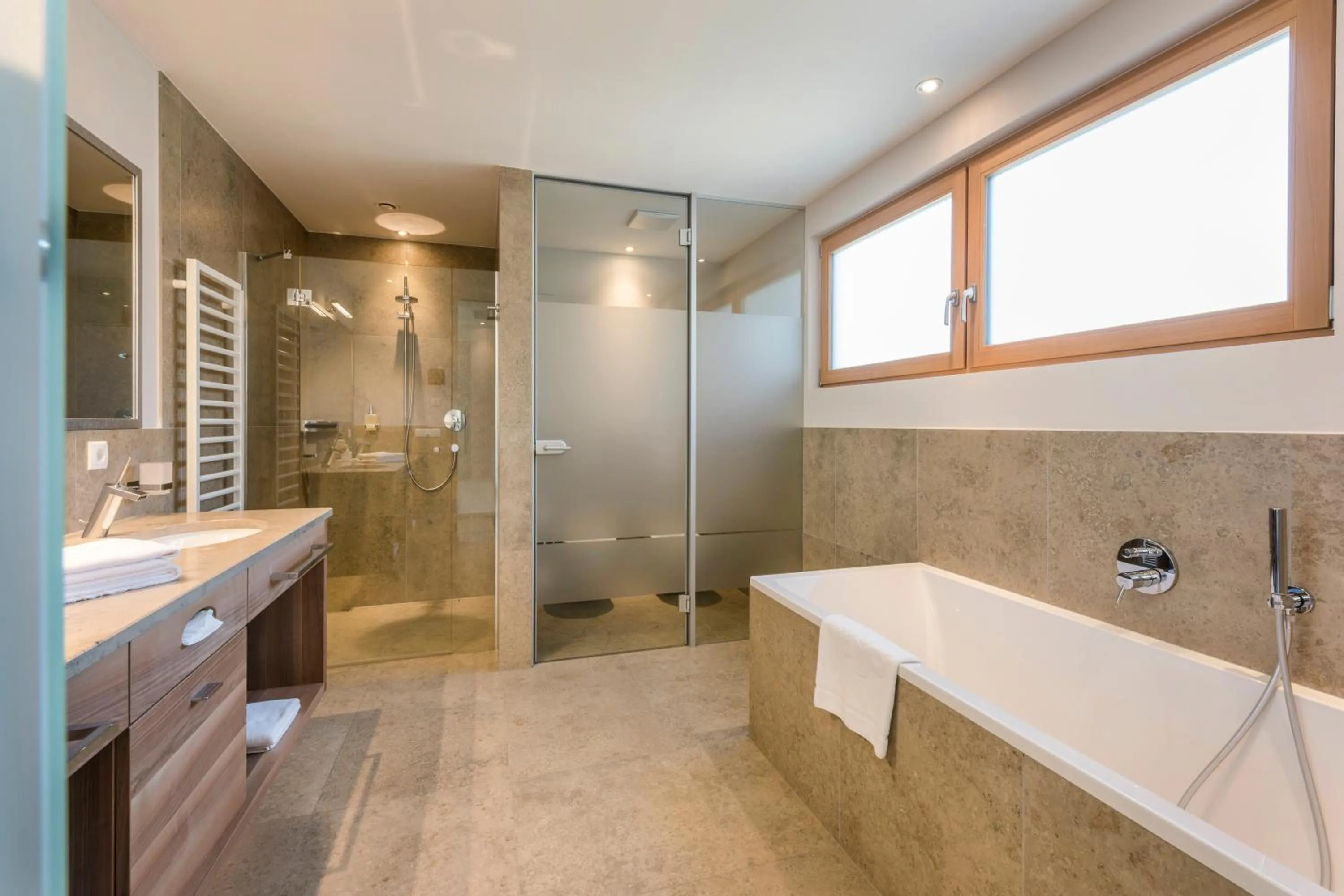 Bathroom in ALPIANA - green luxury Dolce Vita Hotel