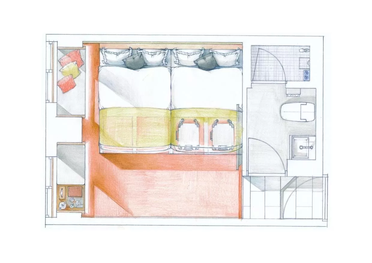 Family Room - High Floor in Sakura Cross Hotel Ueno Okachimachi
