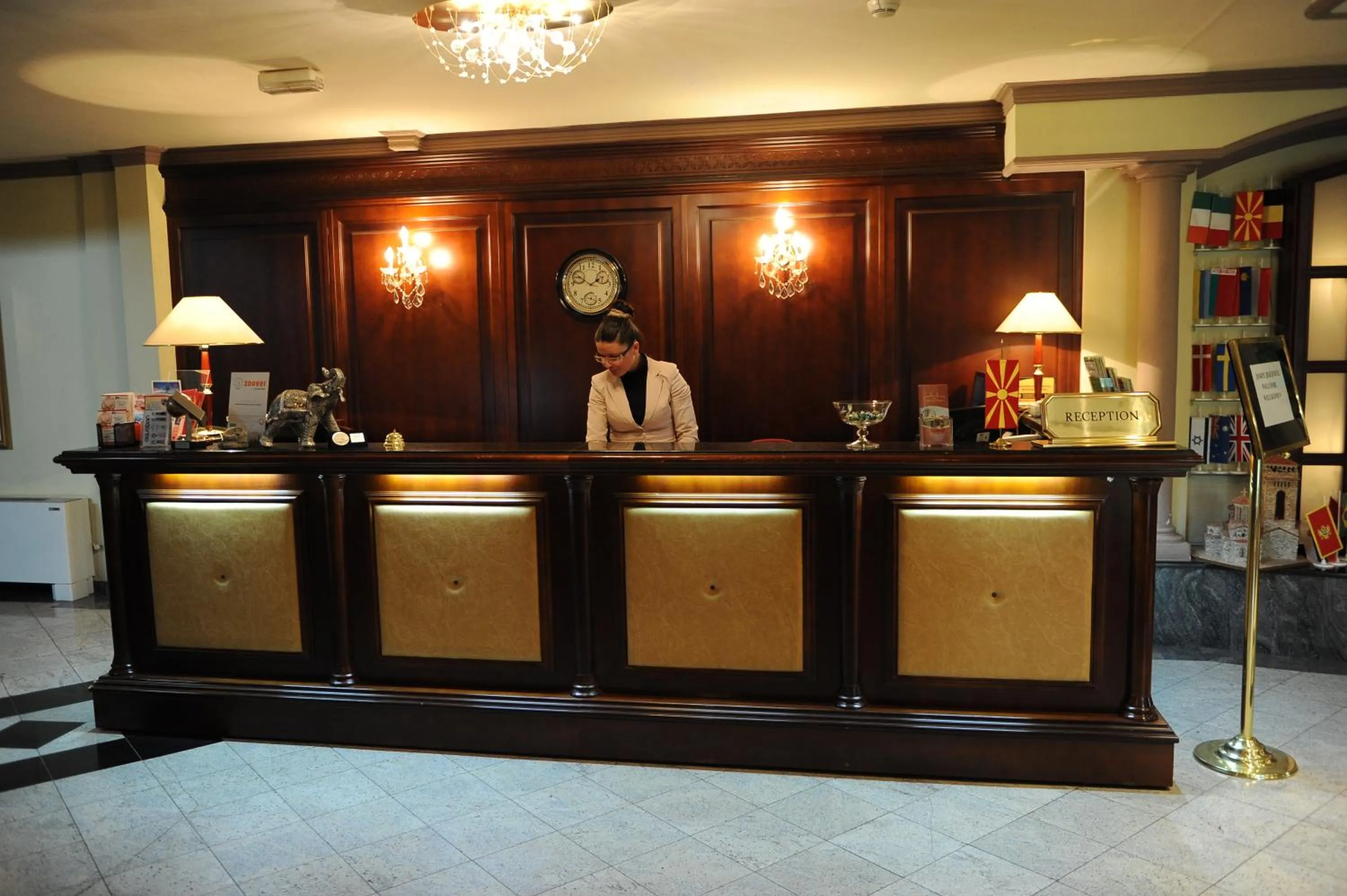 Lobby or reception in Millenium Palace