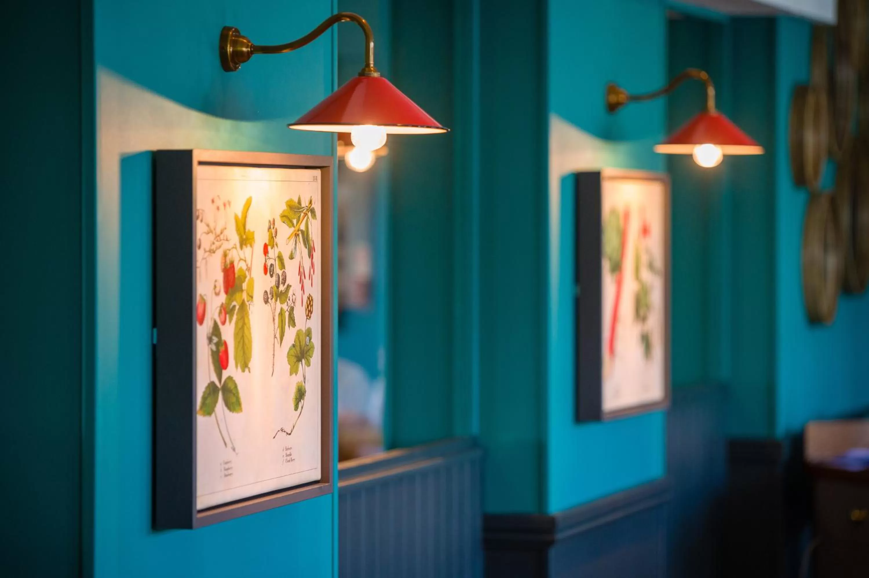 Decorative detail in County Arms