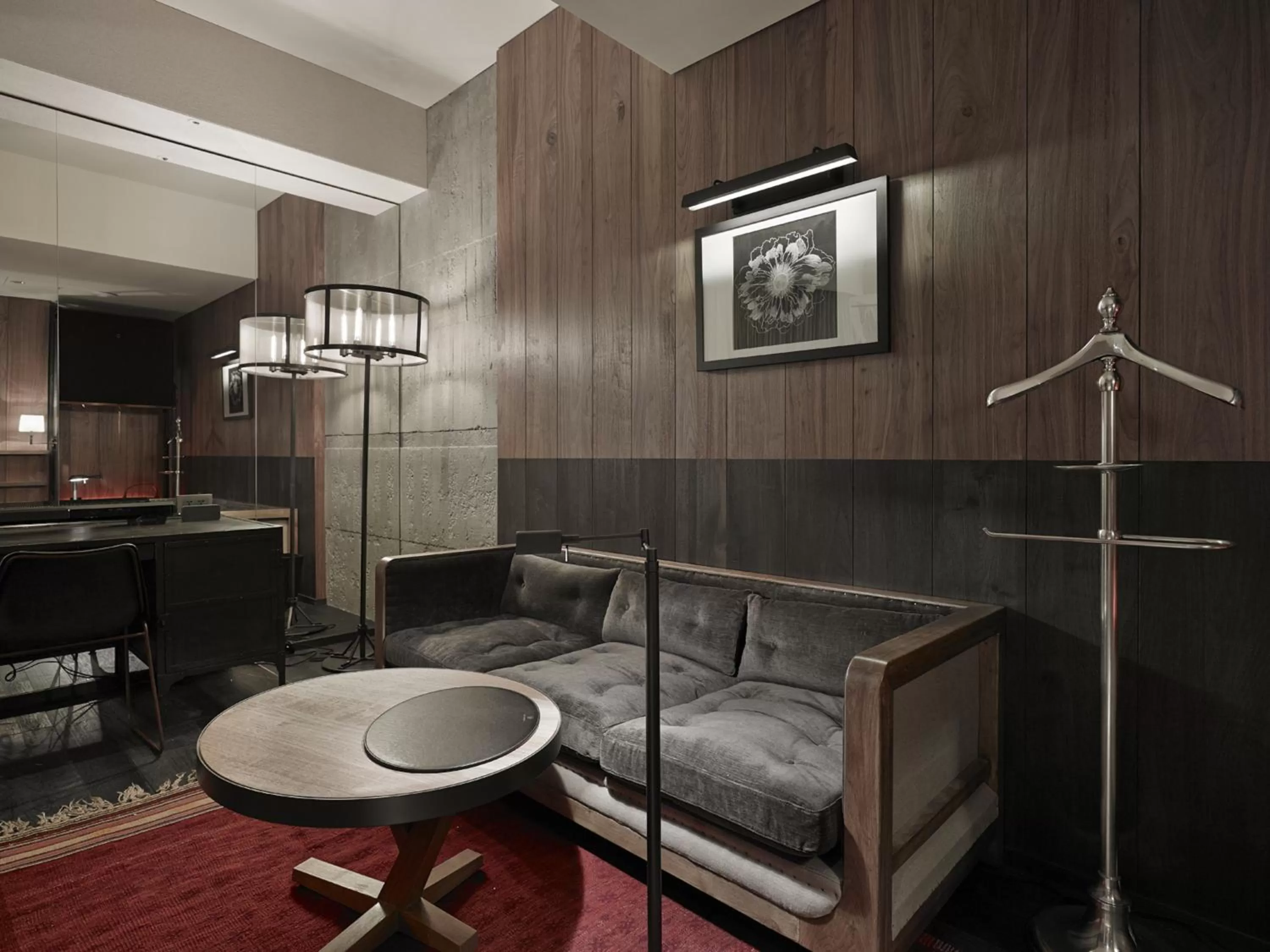 Living room in Hotel Proverbs Taipei