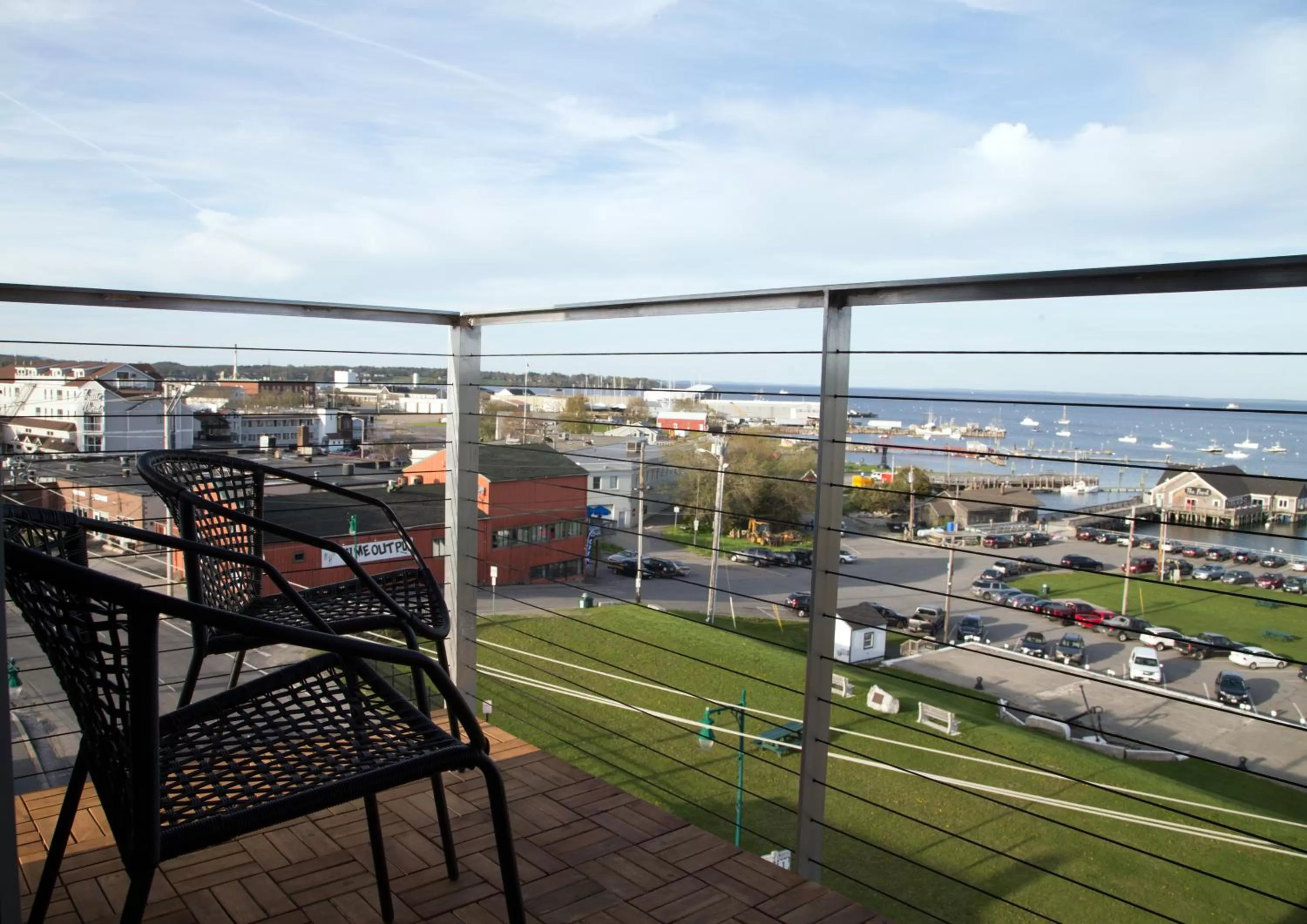 Patio, Balcony/Terrace in 250 Main Hotel