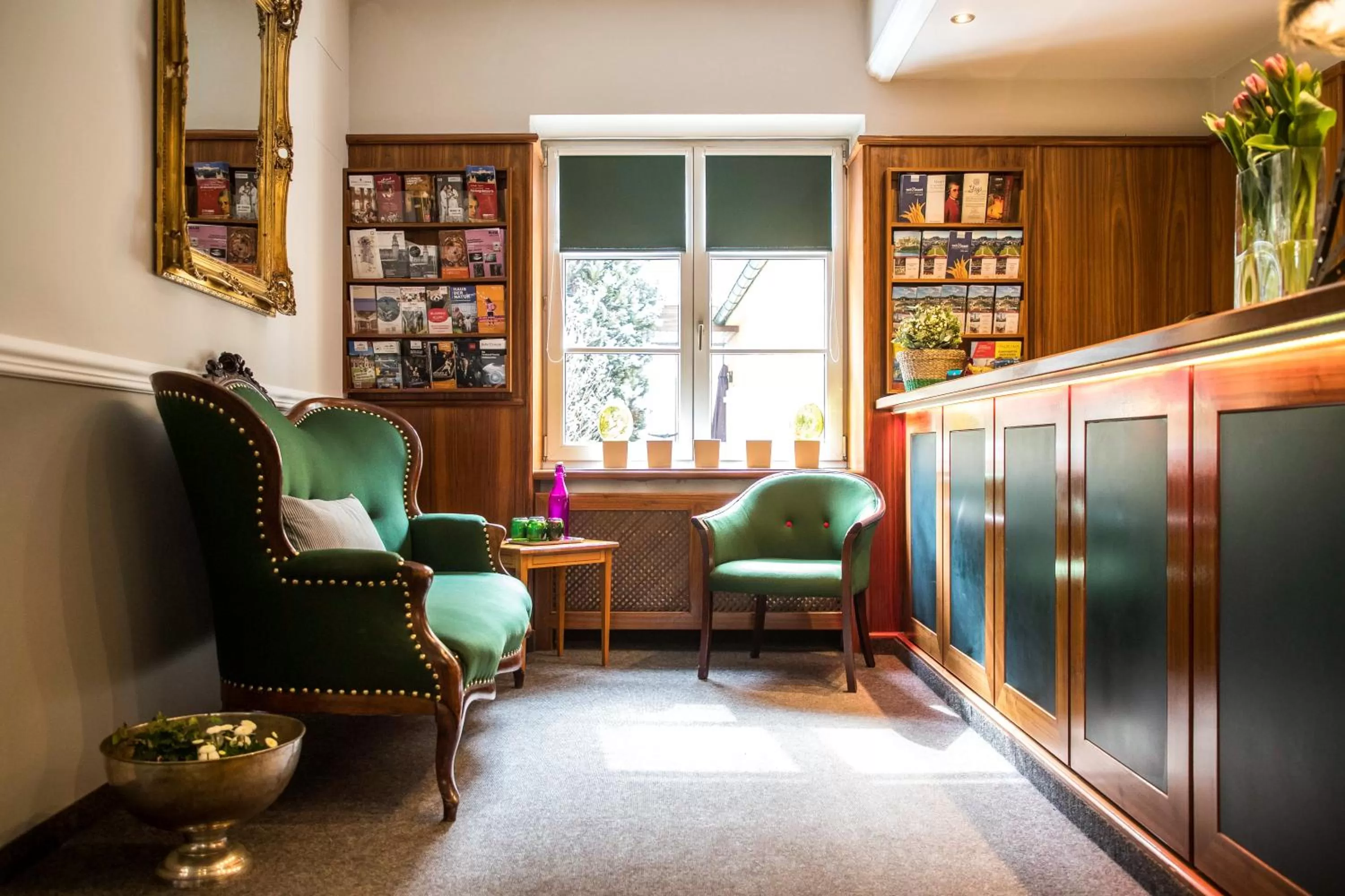 Lobby or reception in Hotel Markus Sittikus Salzburg