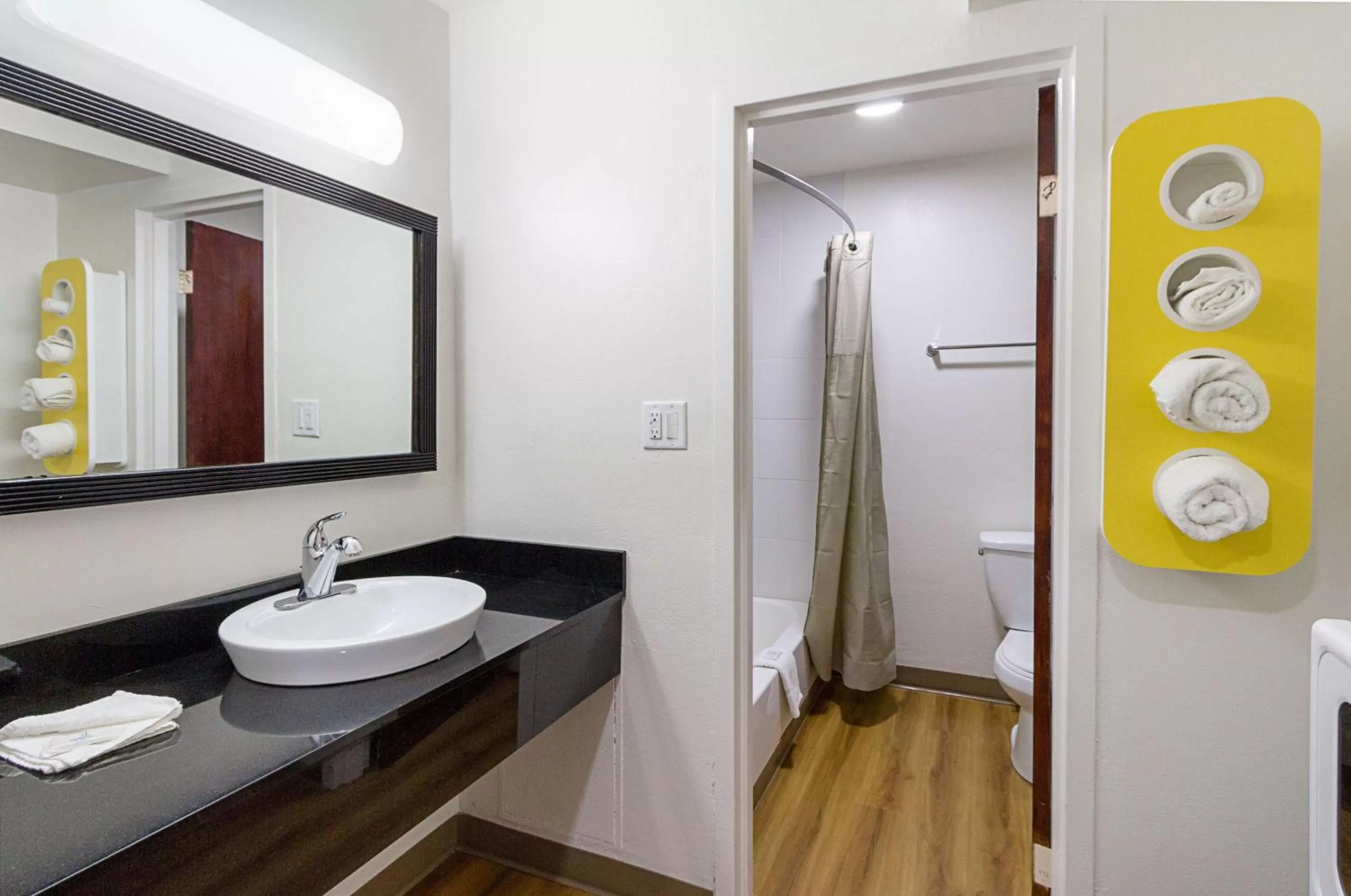 Toilet in Motel 6-Sidney, OH