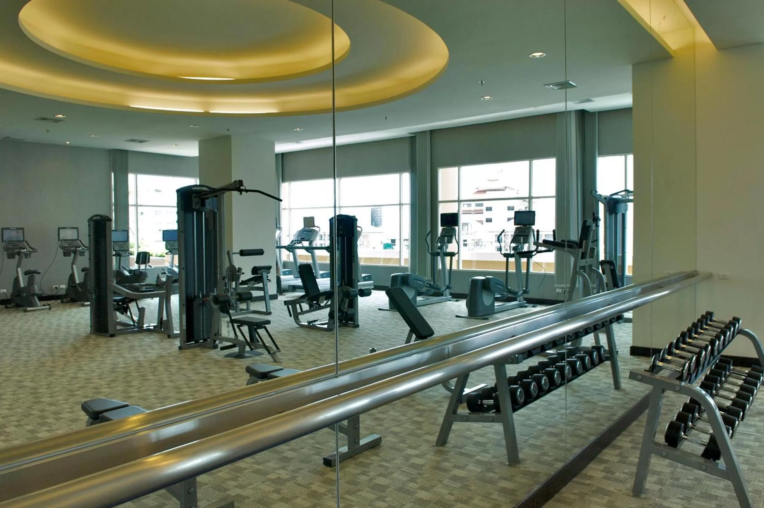 Fitness centre/facilities in The Narathiwas Hotel & Residence Sathorn Bangkok