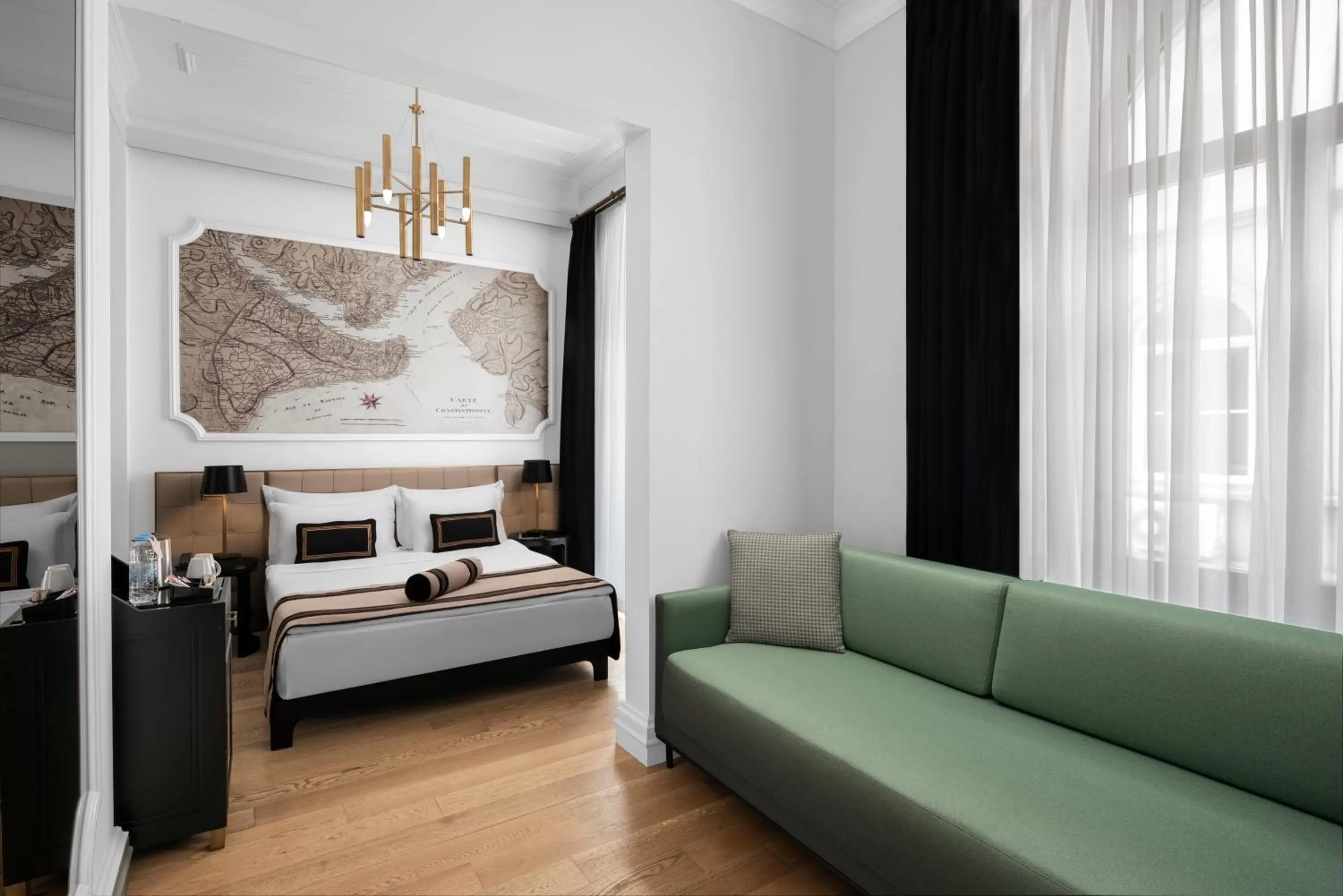 Bed in AKKA Lush Hotel Taksim