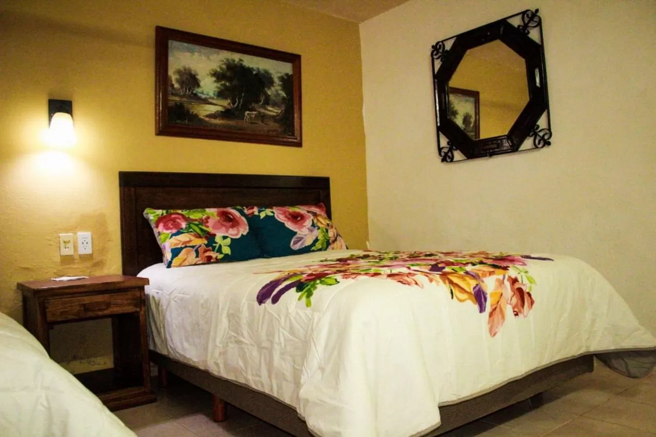 Bed in Hotel San Clemente