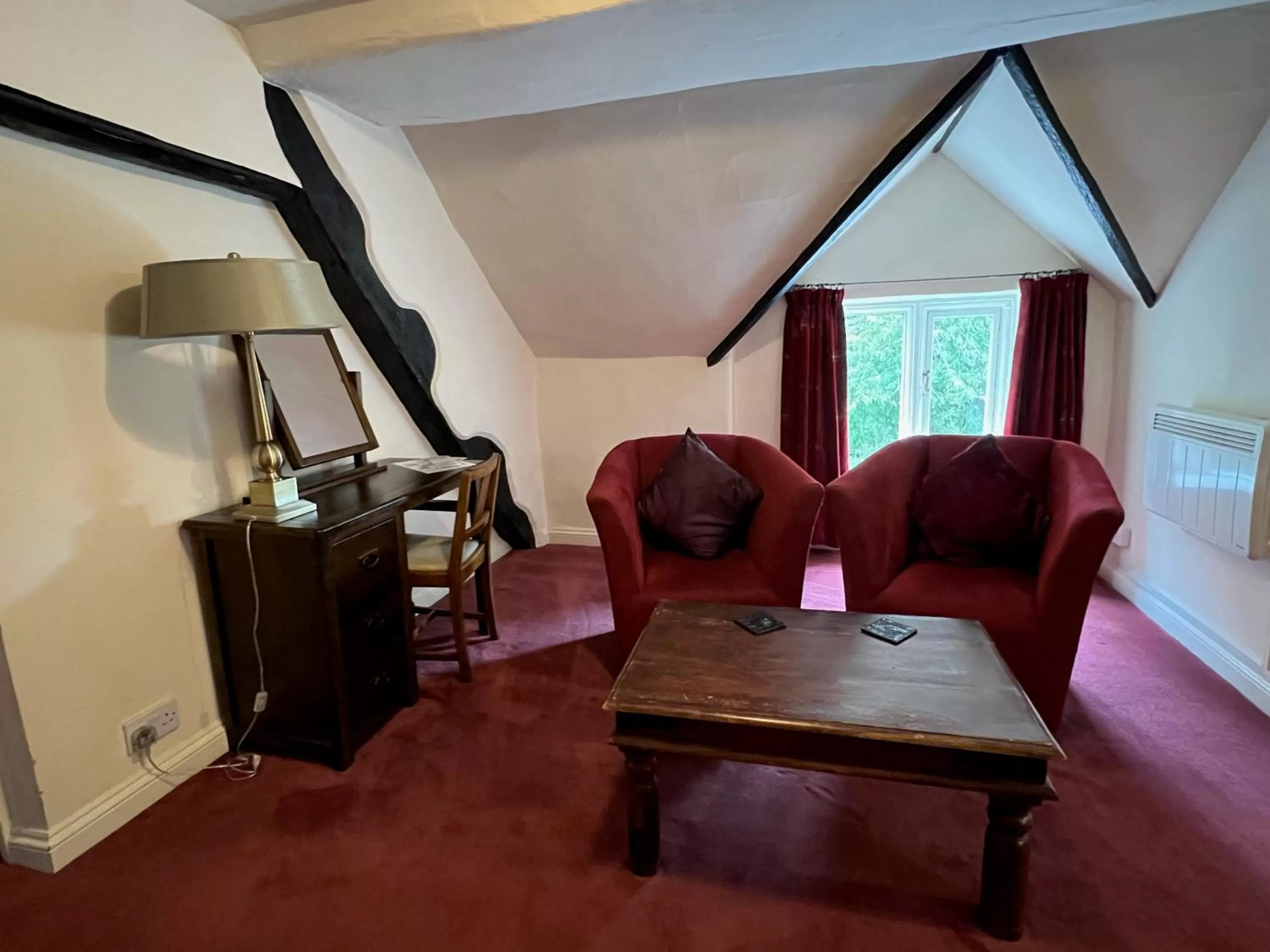 Living room in The Old Manor House Hotel