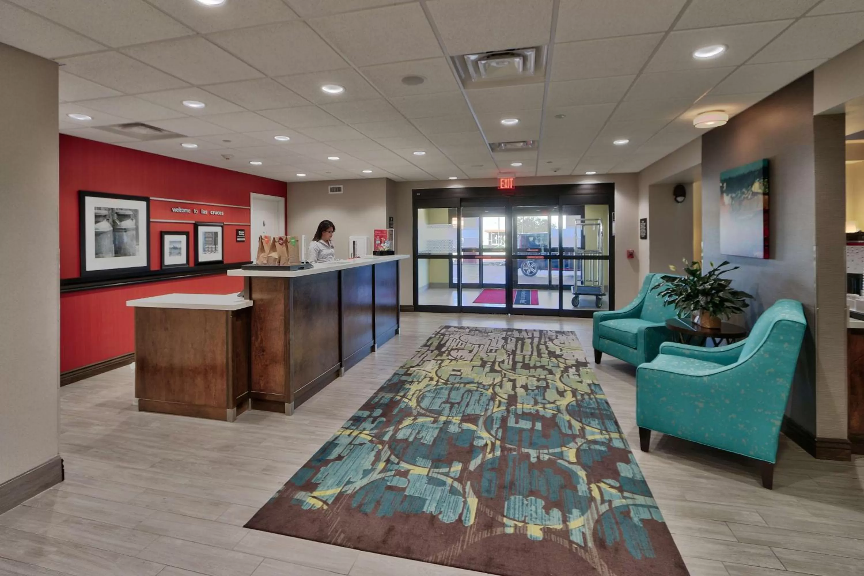 Lobby or reception in Hampton Inn & Suites Las Cruces I-10, Nm