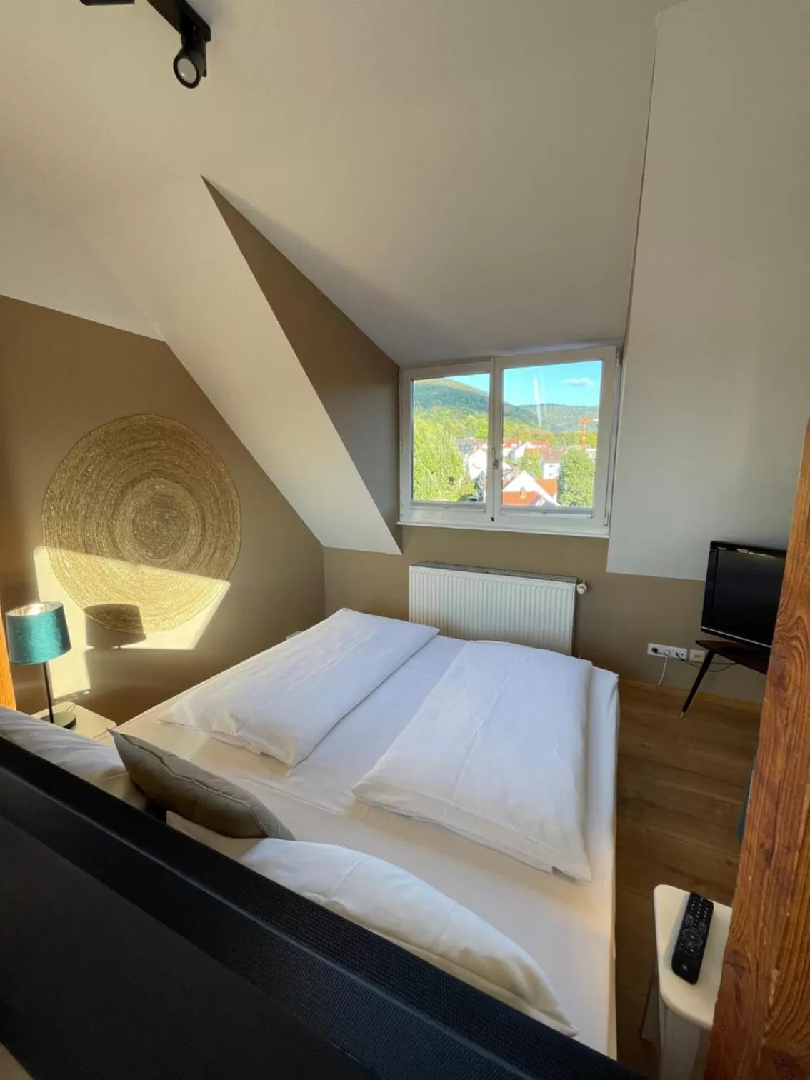 Bed in AUERSTEIN-Hotels auerstein & auerstein-mono