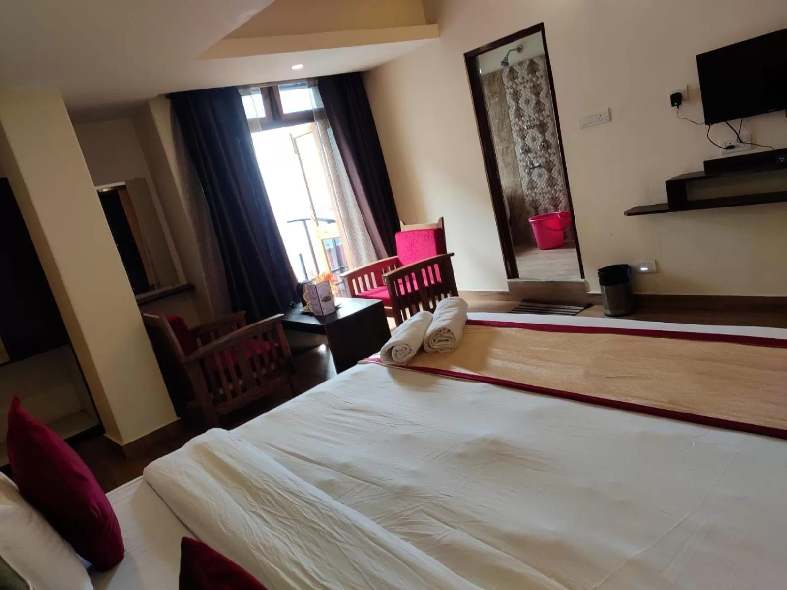 Bed in Hotel The Narayani Continental