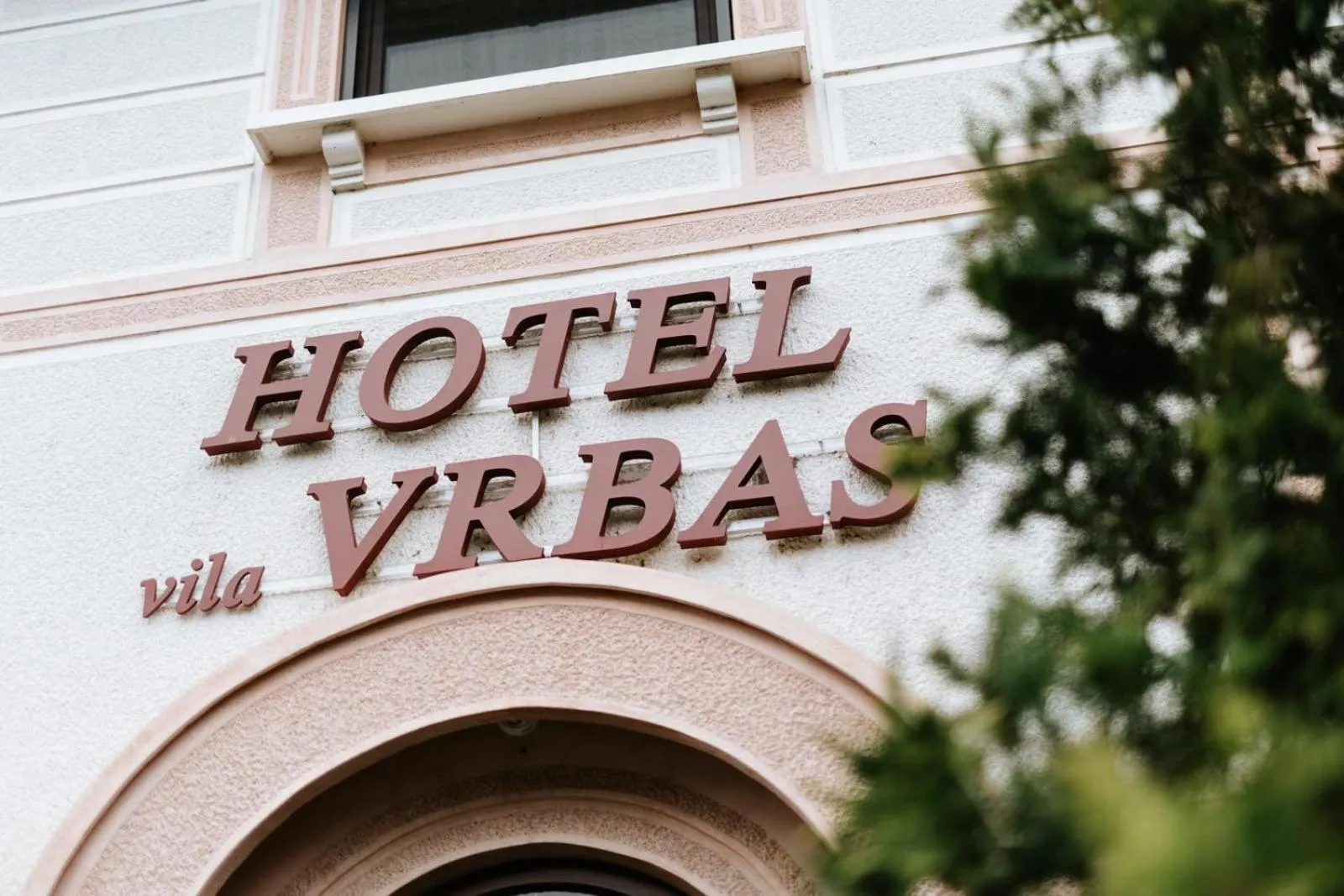 Property building in Hotel Vila Vrbas