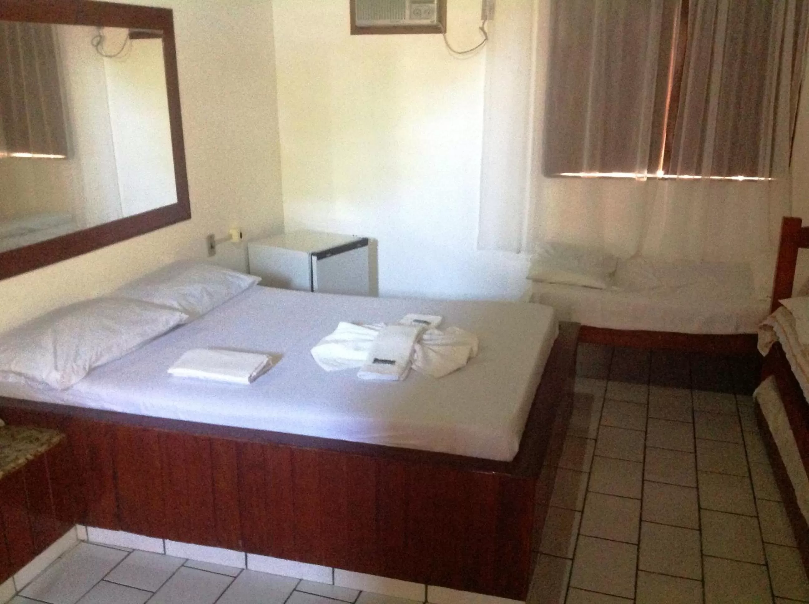 Bed in Cururupe Praia Hotel