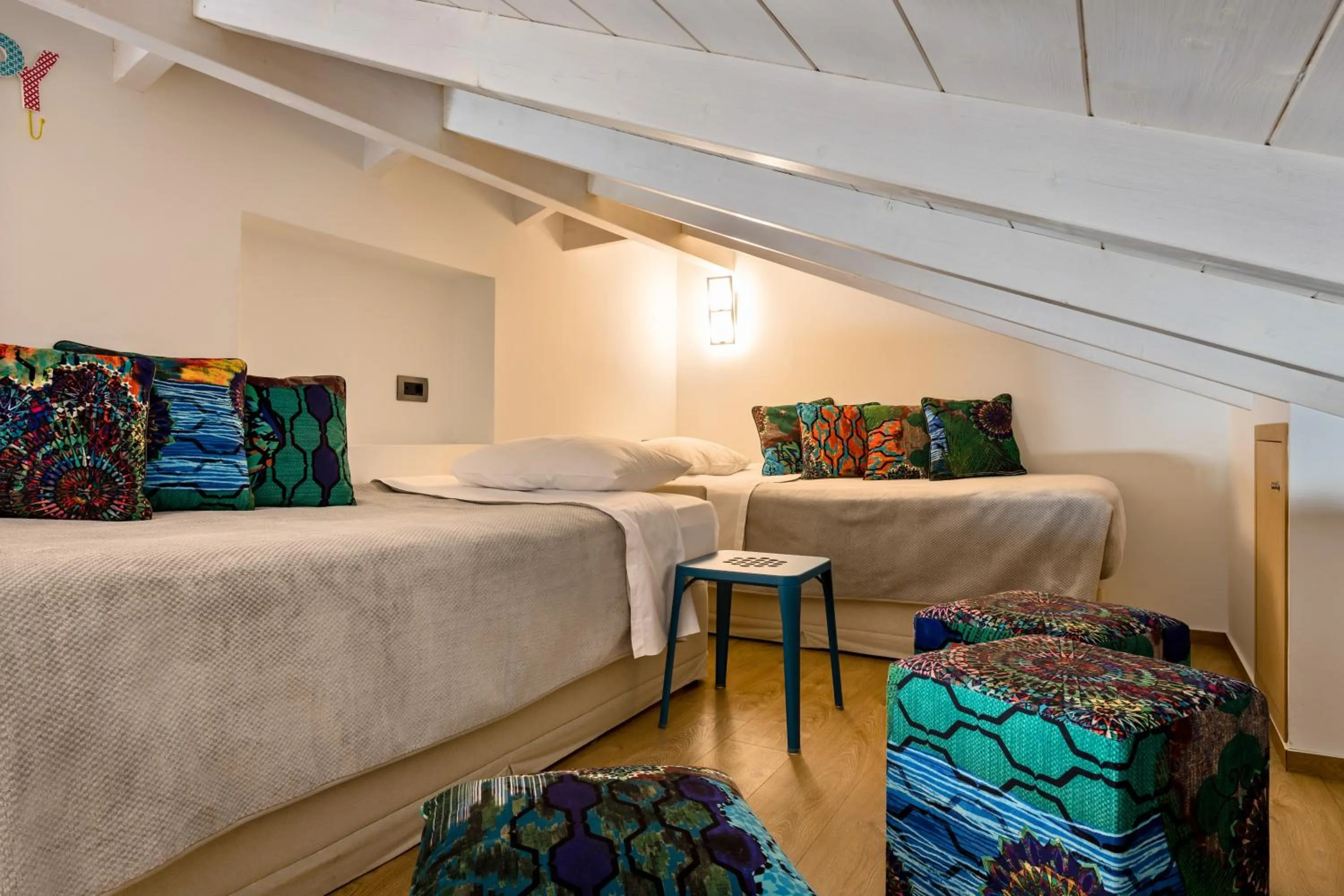 Bed in Anthemion Suites and Villas