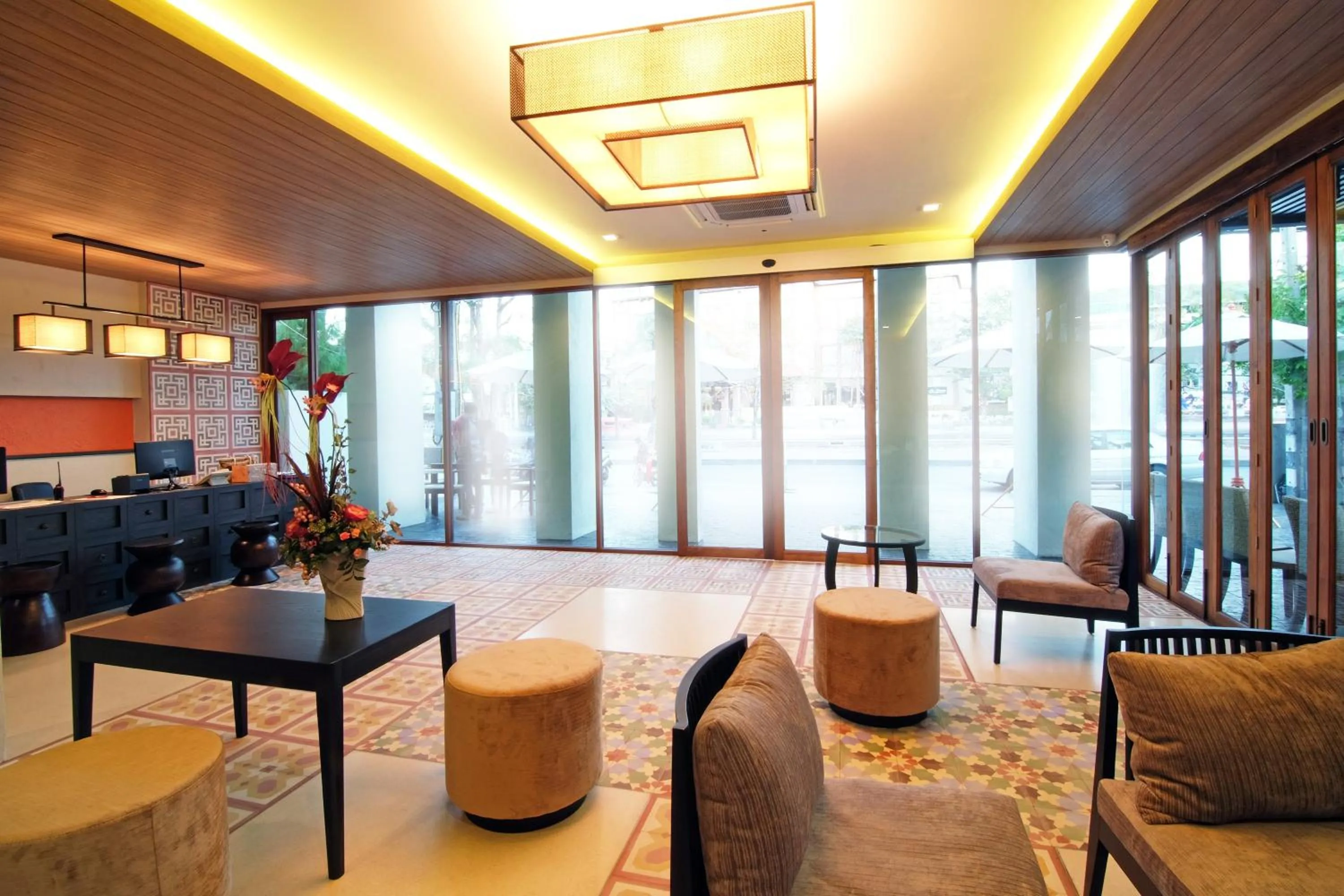 Lobby or reception in Tapae Gate Villa