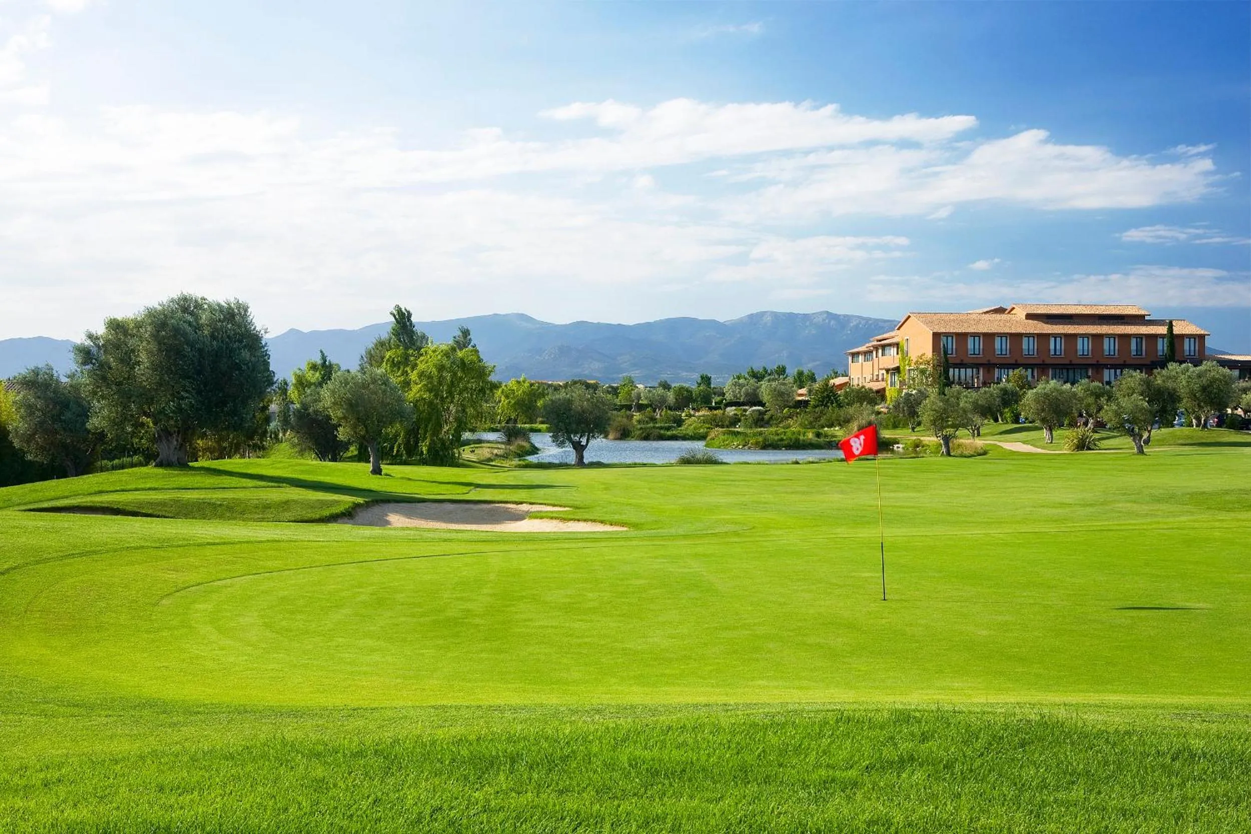 Golfcourse in Hotel Peralada Wine Spa & Golf