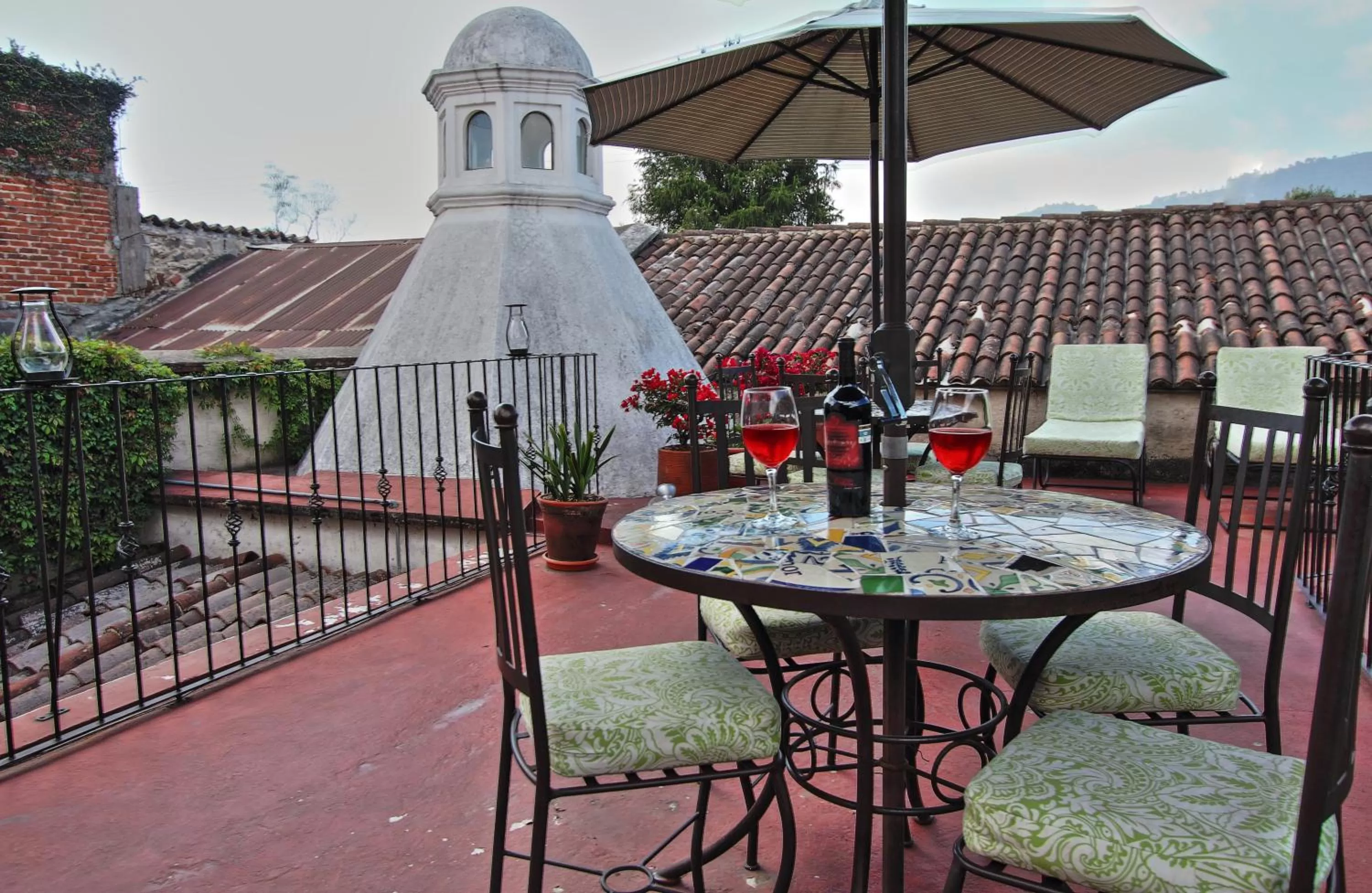 Balcony/Terrace in Hotel Meson del Valle by AHS